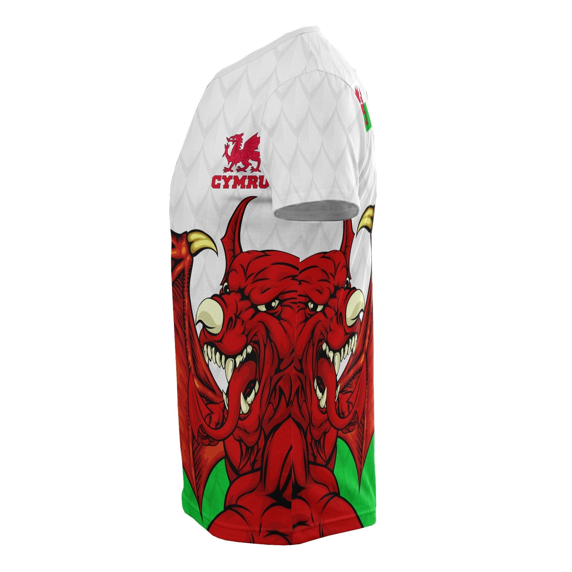 Wales T shirt - Dragon Wing - Vibe Hoodie Shop