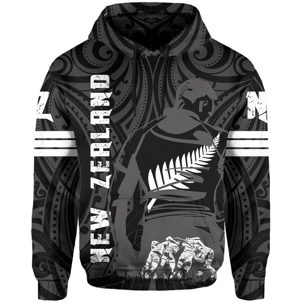 New Zealand Flag Hoodie - Rugby Winner - Vibe Hoodie Shop
