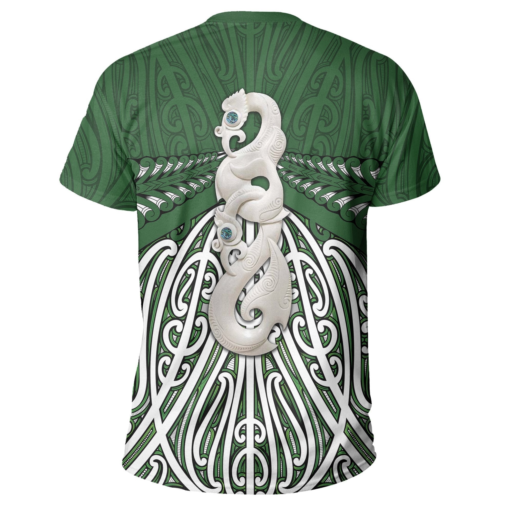 Maori Moko Tattoo T shirt, Manaia Pounamu Shirt - Vibe Hoodie Shop