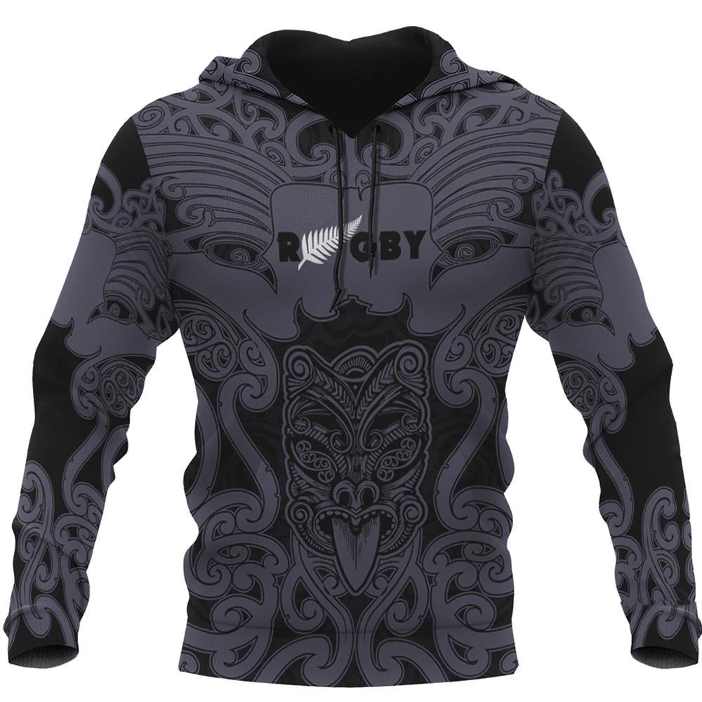 Maori Mangopare Hoodie Black - Vibe Hoodie Shop