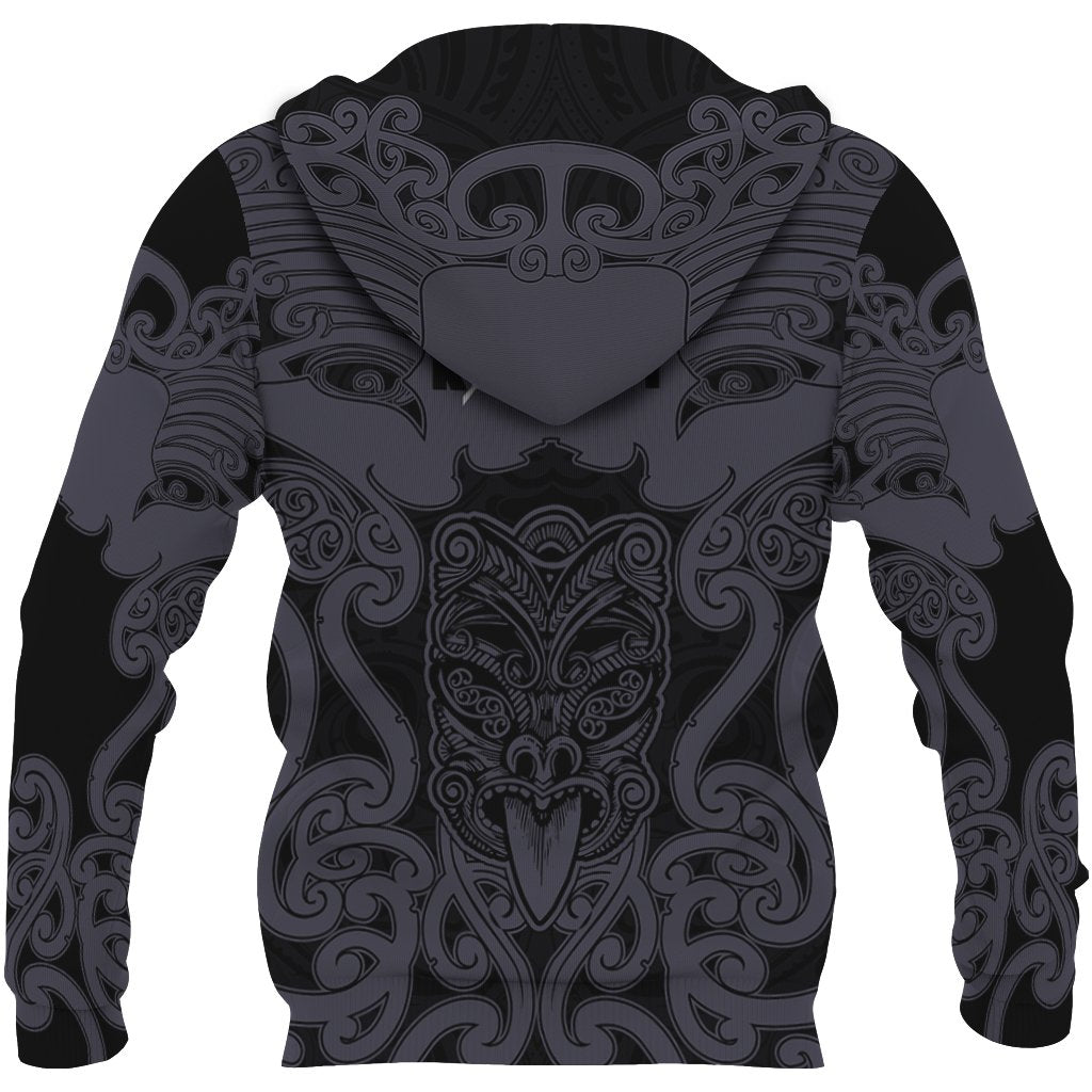 Maori Mangopare Hoodie Black - Vibe Hoodie Shop