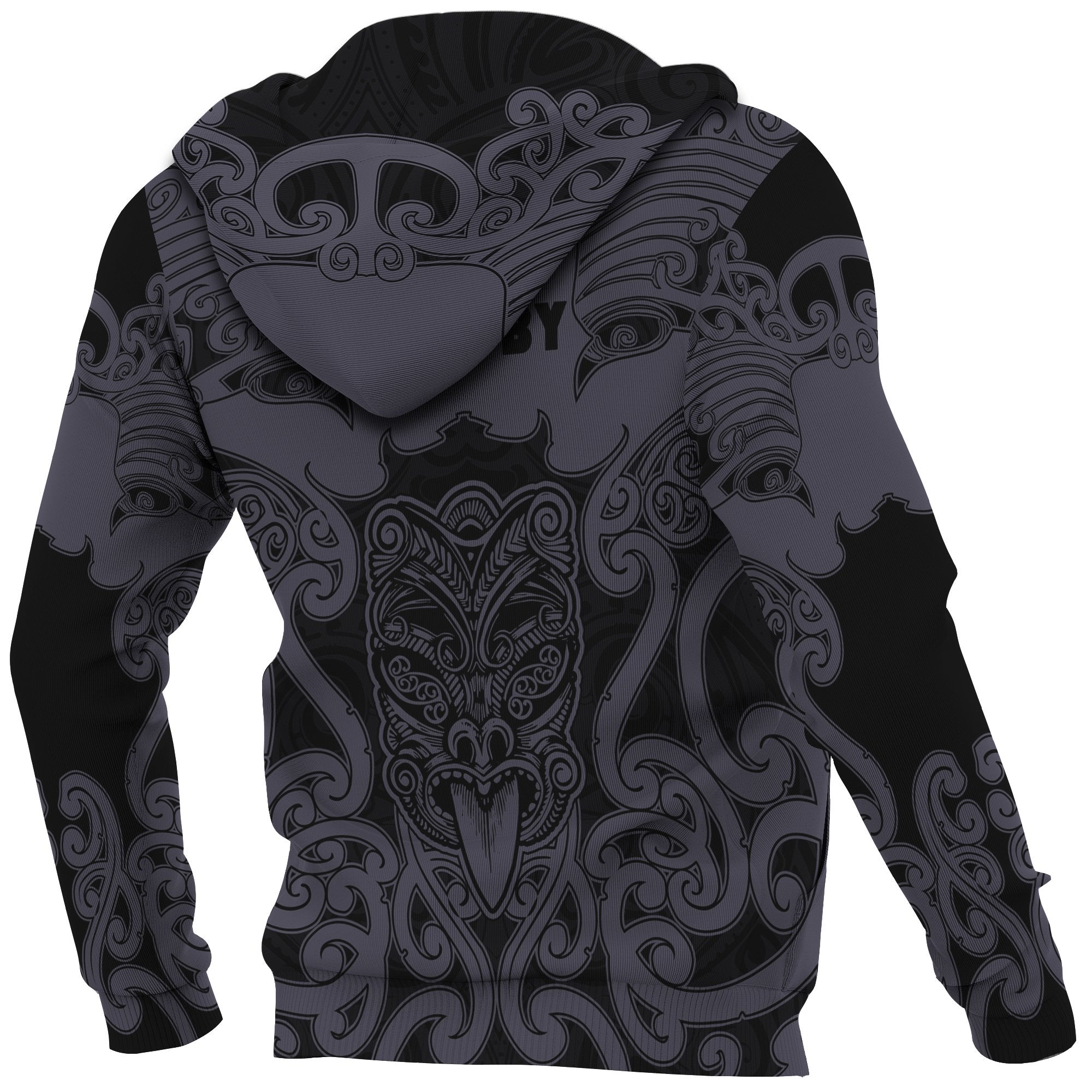 Maori Mangopare Hoodie Black - Vibe Hoodie Shop