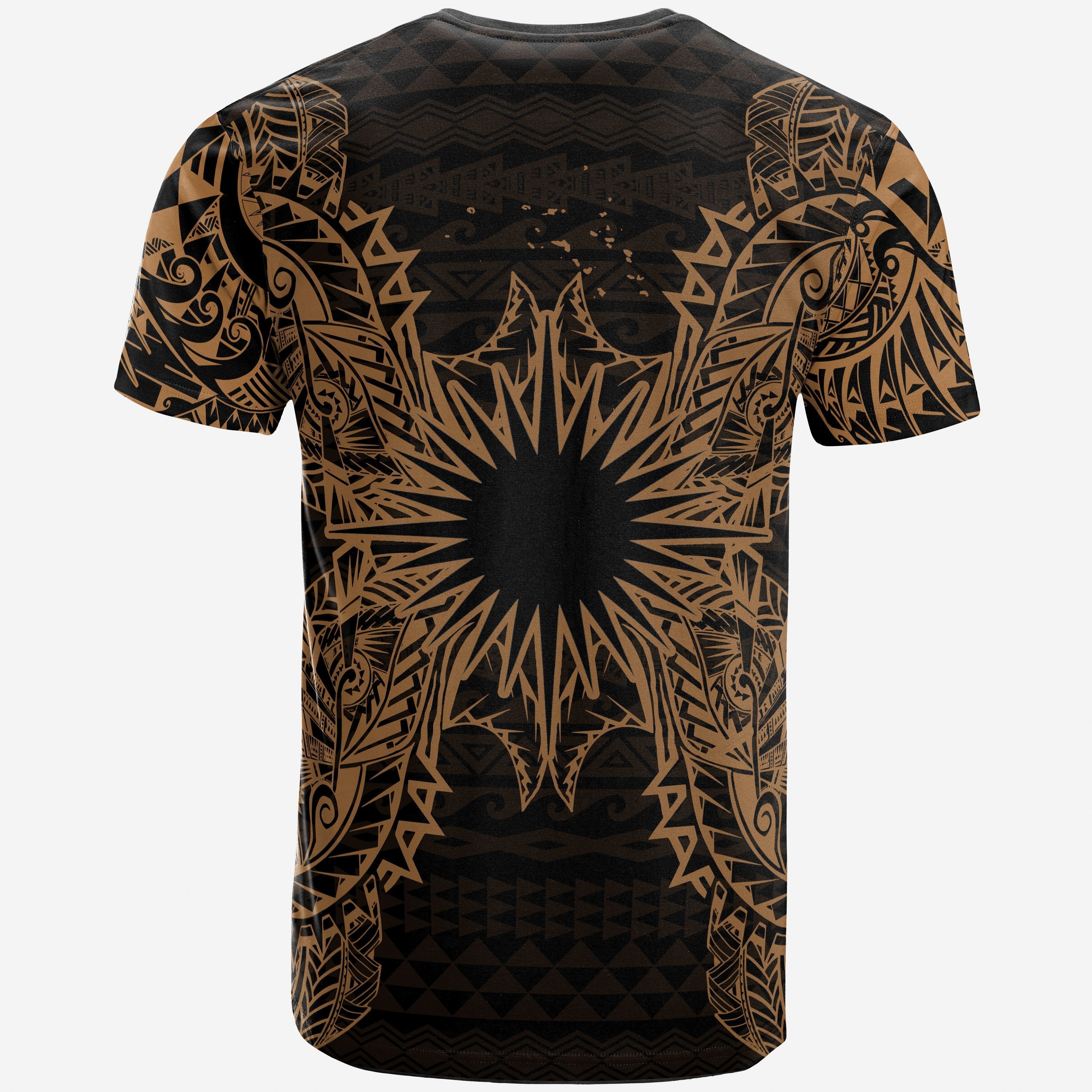 Vibe Hoodie Marshall Islands All T shirt - Marshall Islands Flag Map Polynesian Tattoo Gold - Vibe Hoodie Shop