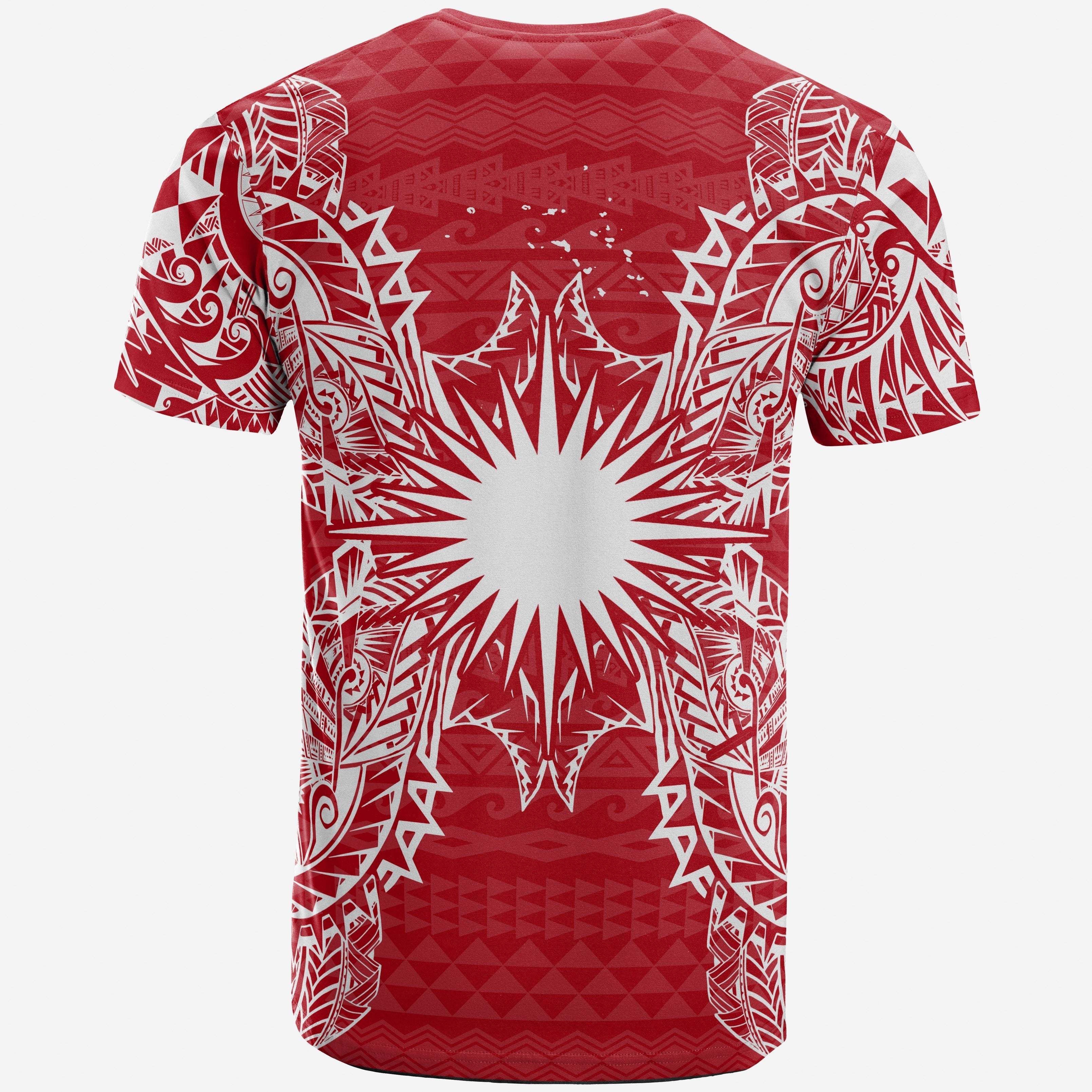 Vibe Hoodie Marshall Islands All T shirt - Marshall Islands Flag Map Polynesian Tattoo Red White - Vibe Hoodie Shop