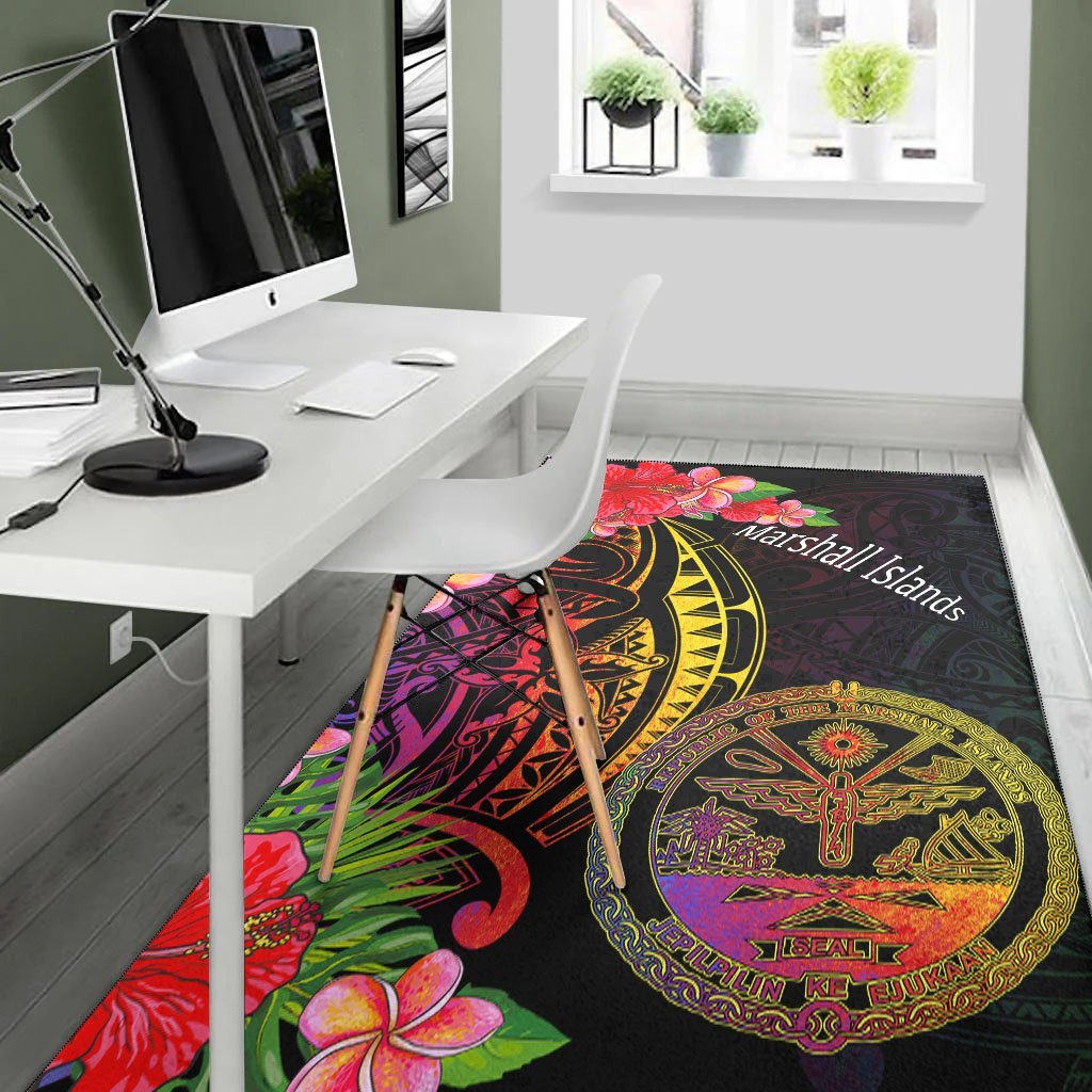 Marshall Islands Area Rug - Tropical Hippie Style - Vibe Hoodie Shop