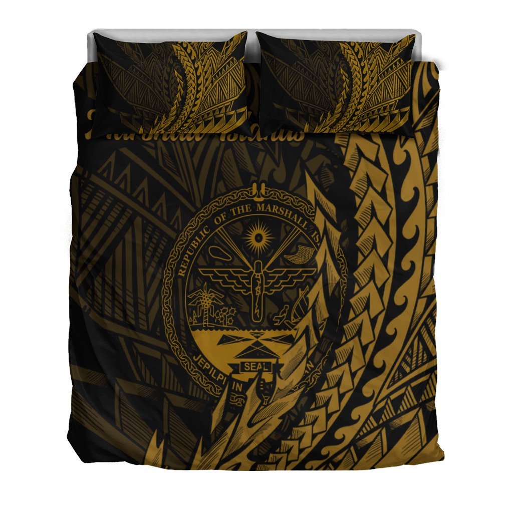 Marshall Islands Bedding Set - Wings Style - Vibe Hoodie Shop