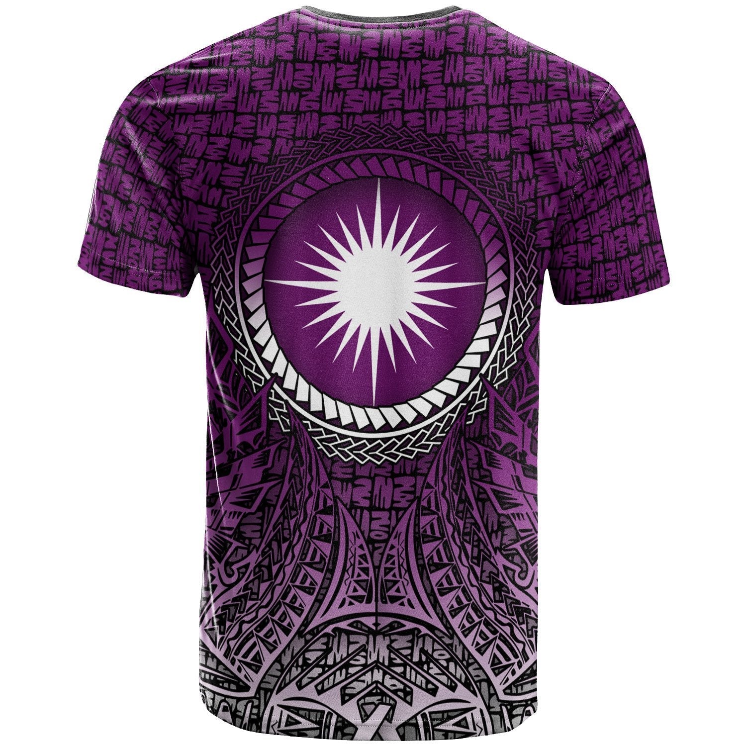 Vibe Hoodie Marshall Islands T shirt - Circle Pattern Purple - Vibe Hoodie Shop