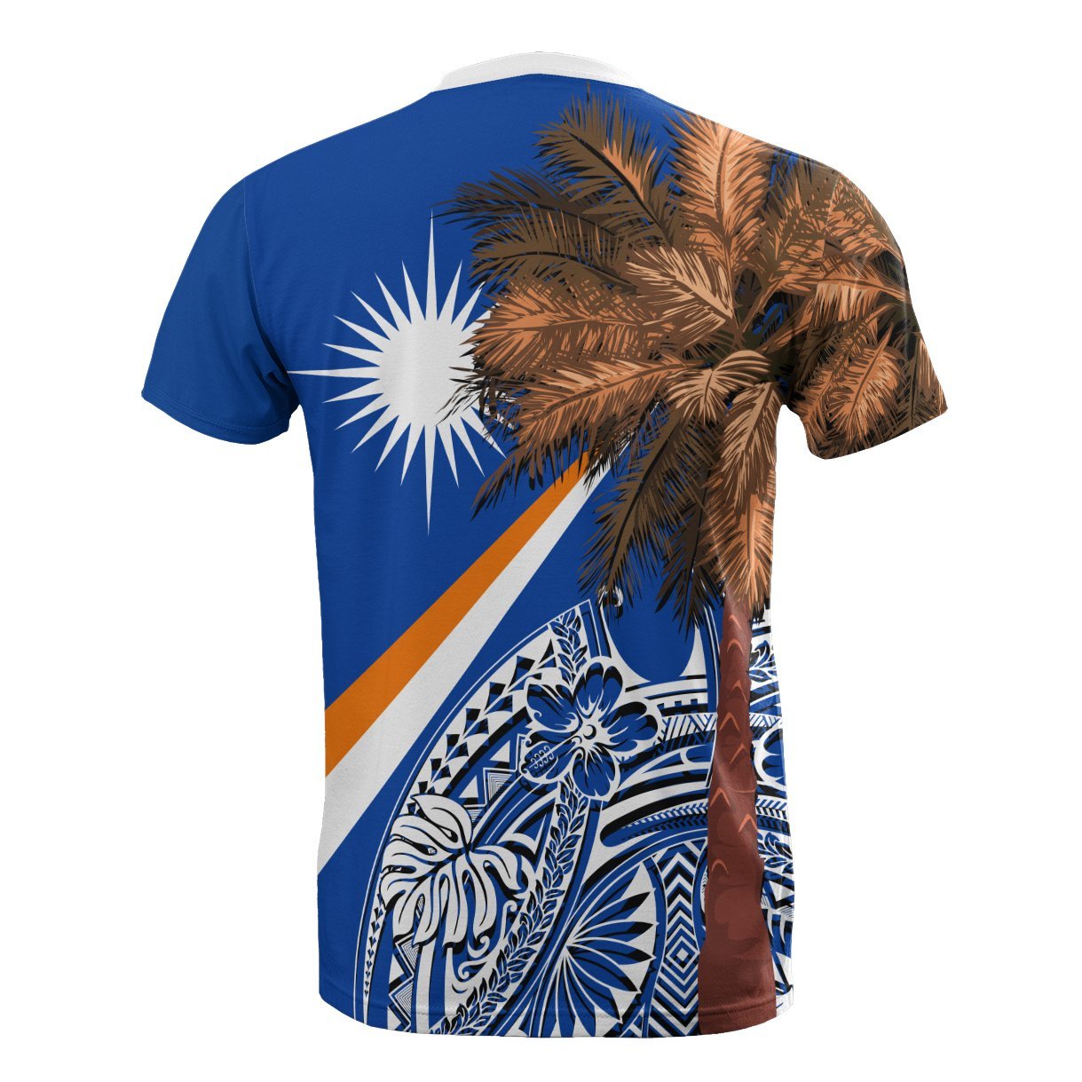 Vibe Hoodie Marshall Islands Polynesian T shirt - Palm Tree - Vibe Hoodie Shop