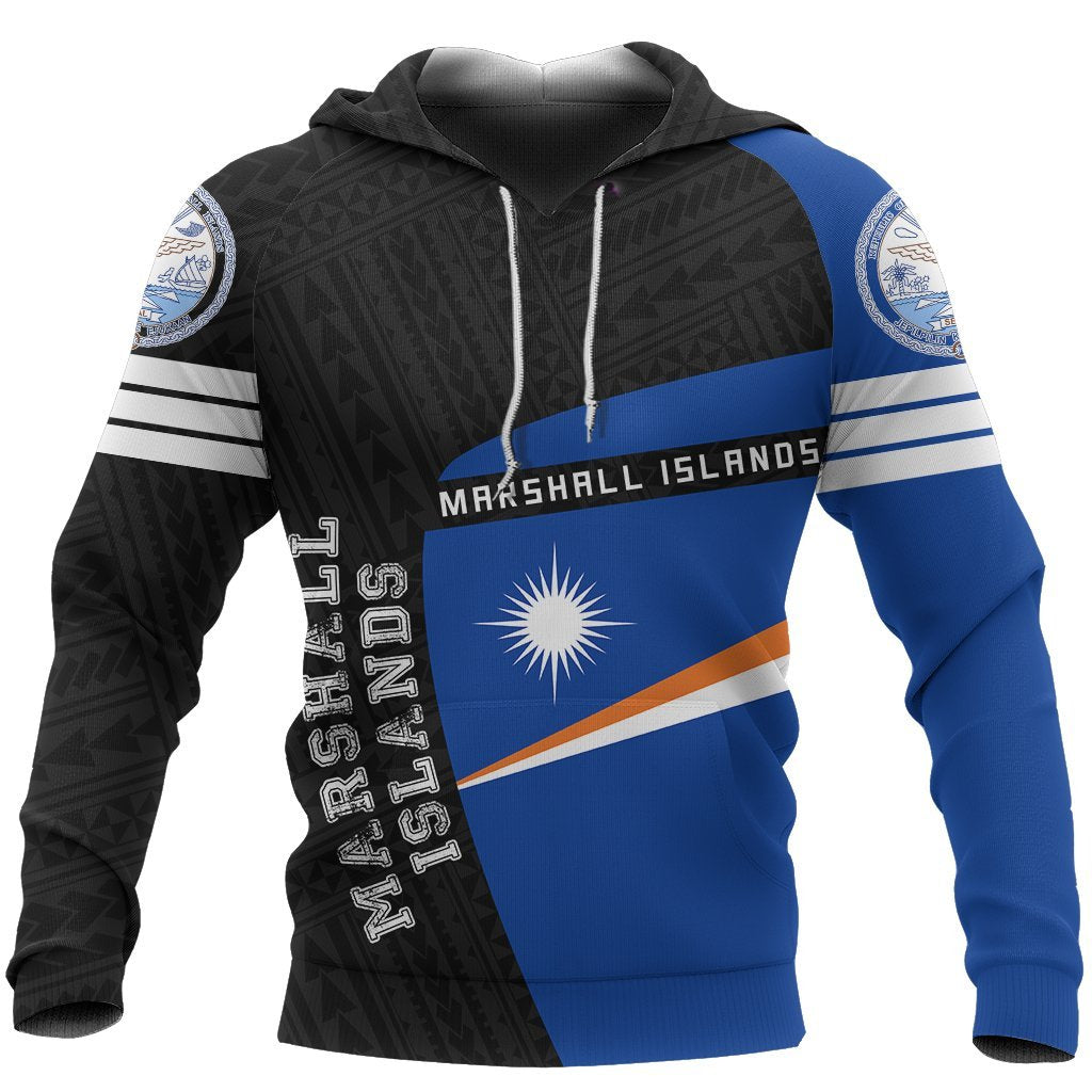 Marshall Islands Micronesia Sport Hoodie - Premium Style - Vibe Hoodie Shop