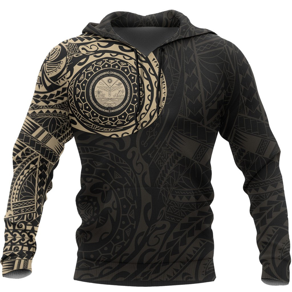 Marshall Islands Hoodie Tattoo Style Version 2.0 - Vibe Hoodie Shop