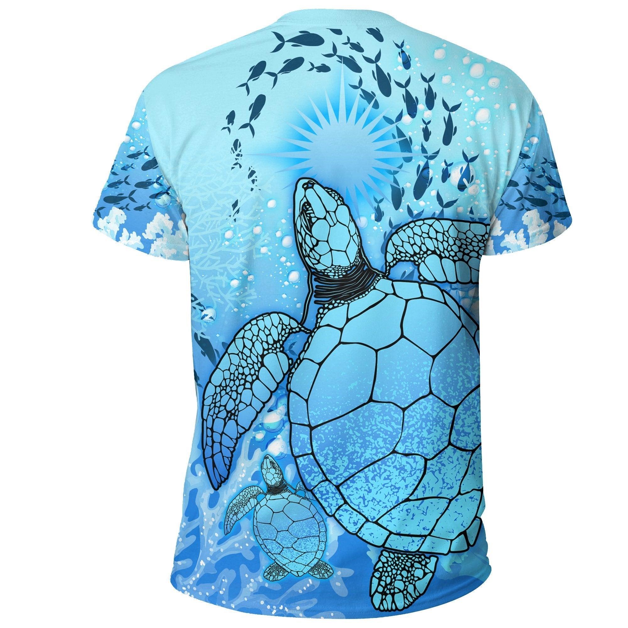 Marshall Islands T shirt Ocean Life (Women's/Men's) - Vibe Hoodie Shop