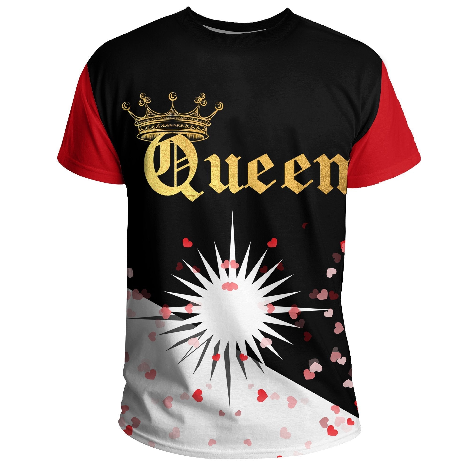 Marshall Islands T shirt Queen - Valentine Couple - Vibe Hoodie Shop