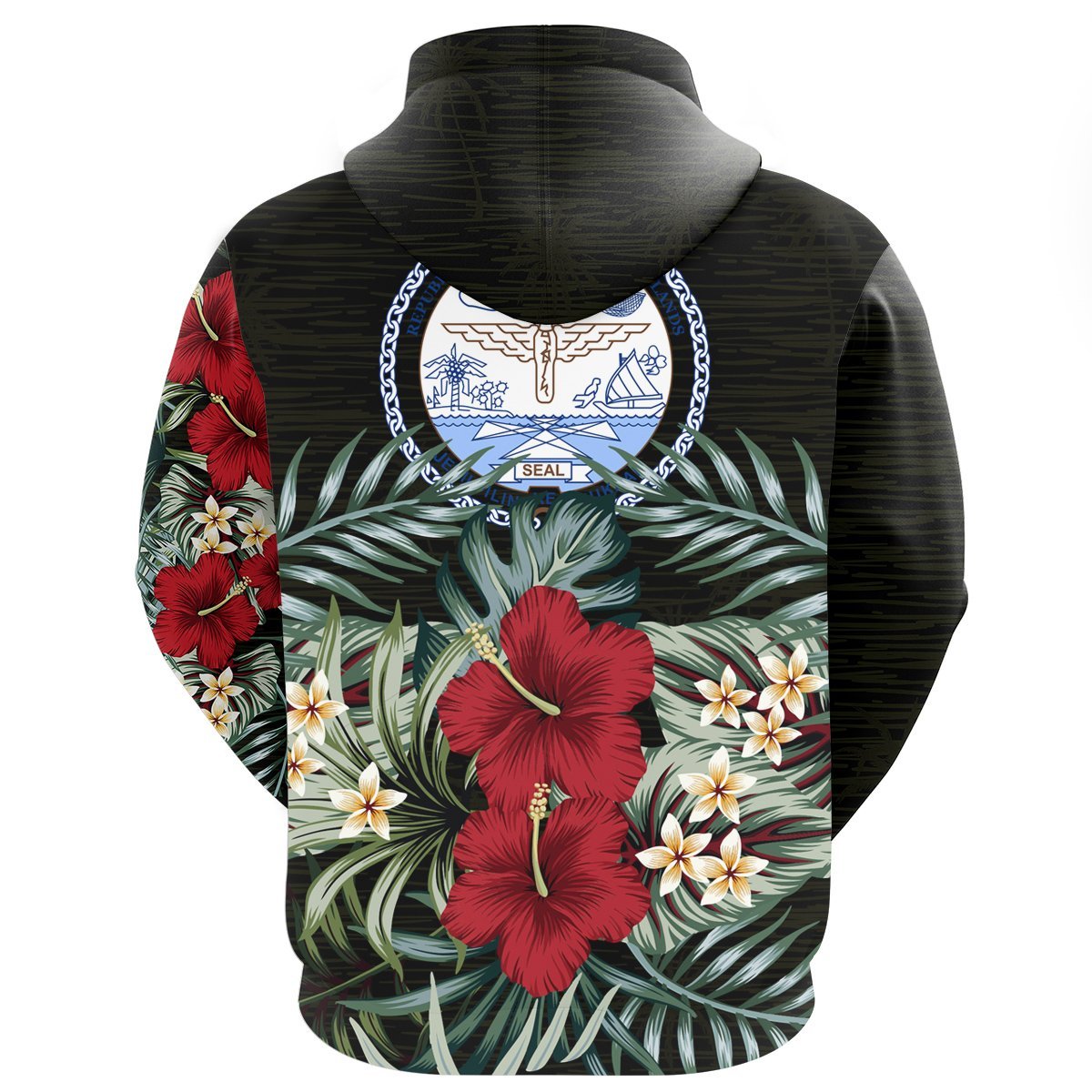 Marshall Islands Hoodie - Hibiscus (Men/Women) - Vibe Hoodie Shop