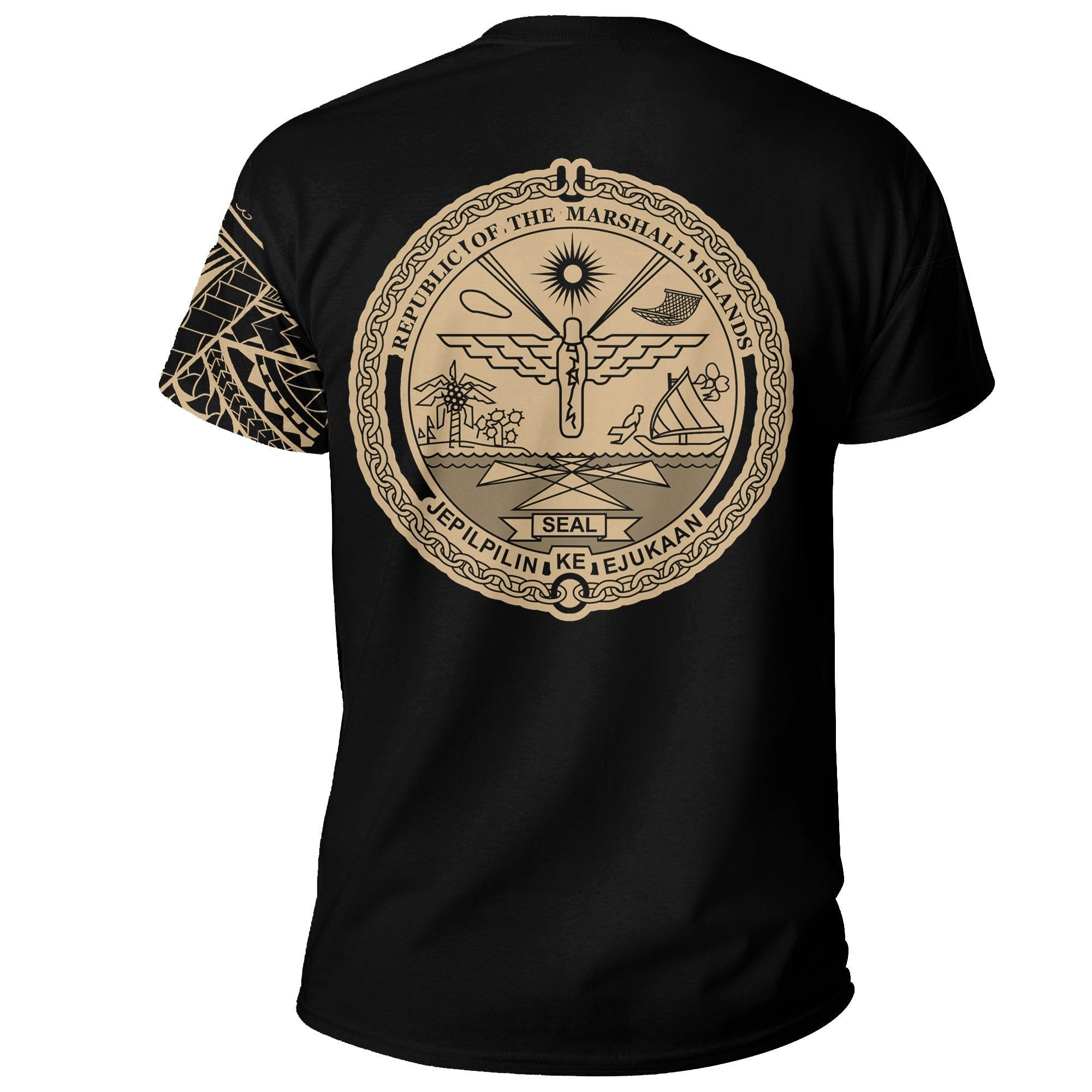 Marshall Islands T shirt - Tattoo Style - Vibe Hoodie Shop