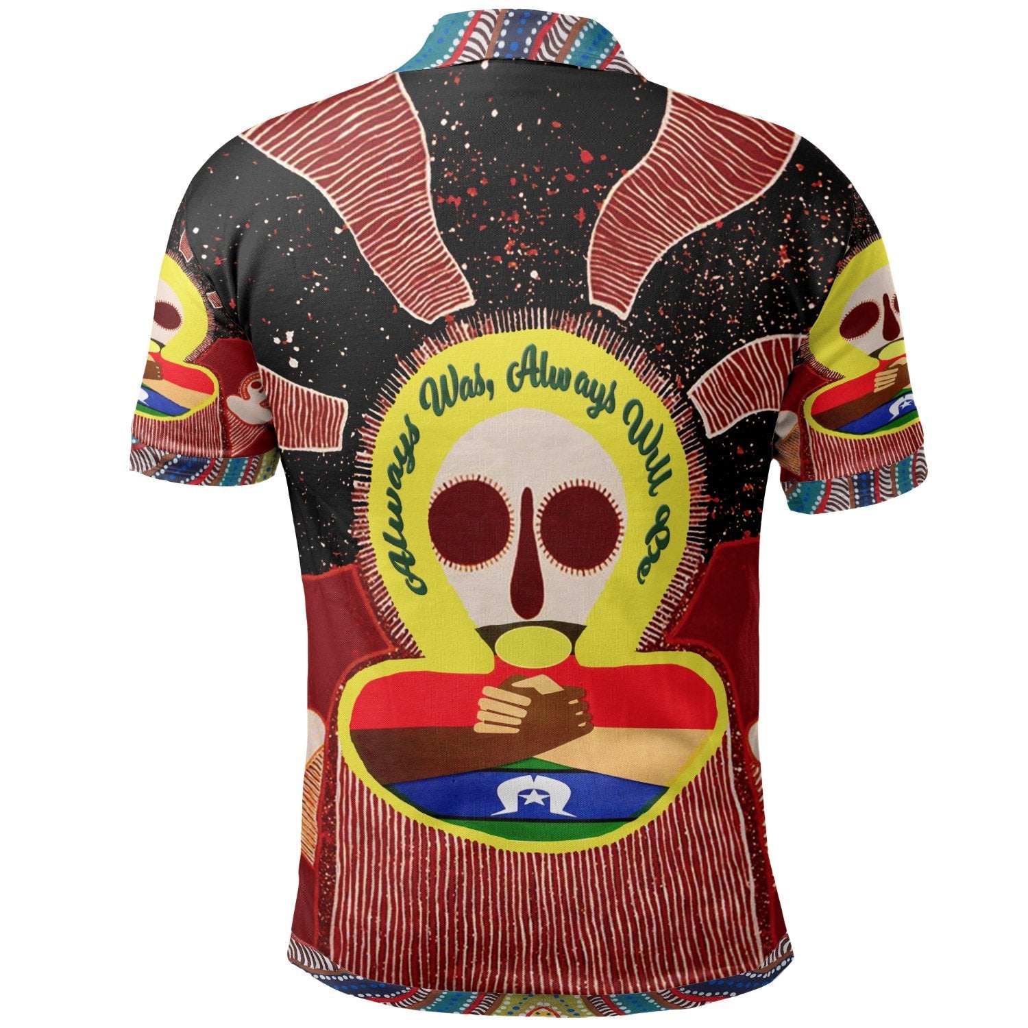 Aboriginal and Torres Strait Islanders Polo Shirt - NAIDOC Style - Vibe Hoodie Shop