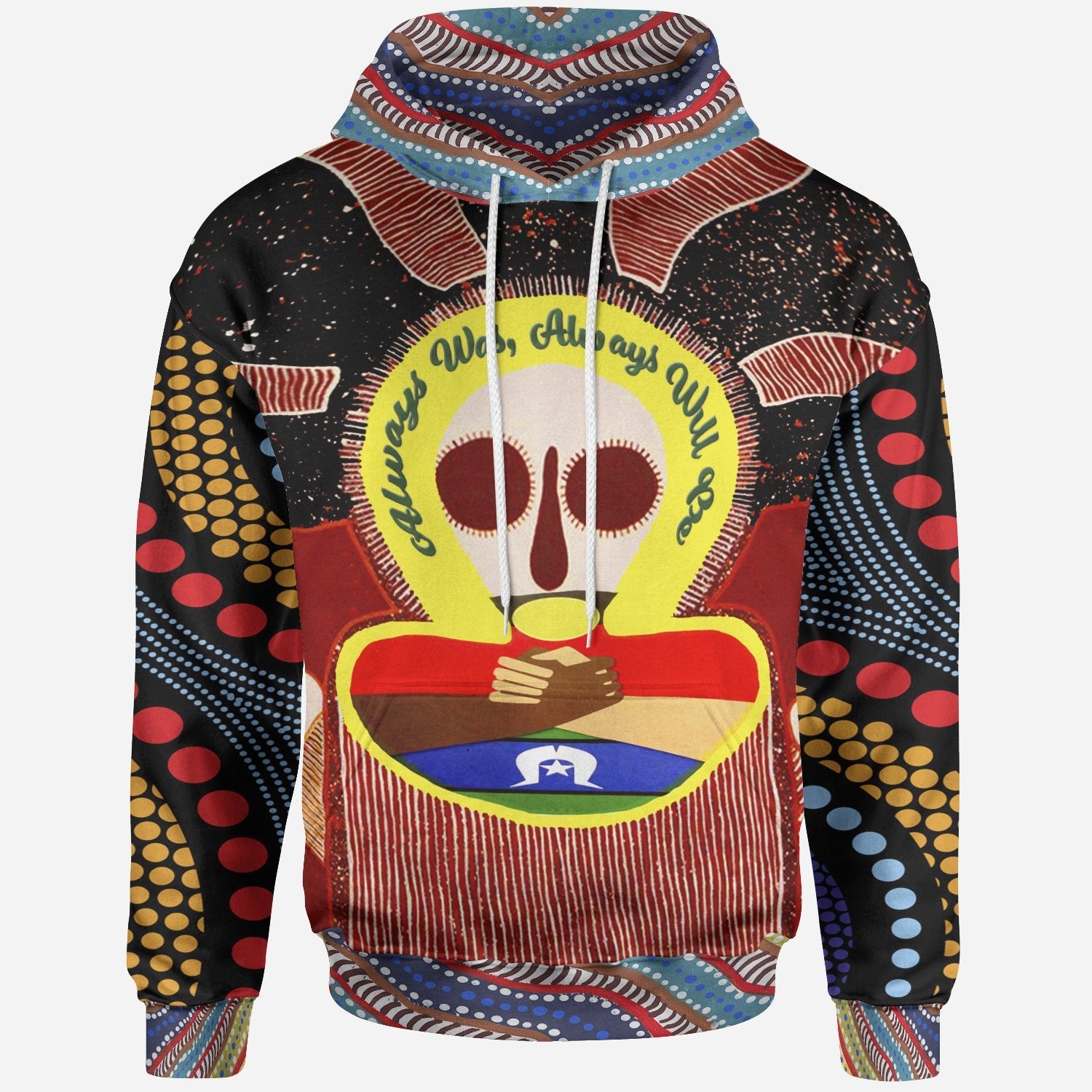 Aboriginal and Torres Strait Islanders Hoodie - NAIDOC Style - Vibe Hoodie Shop