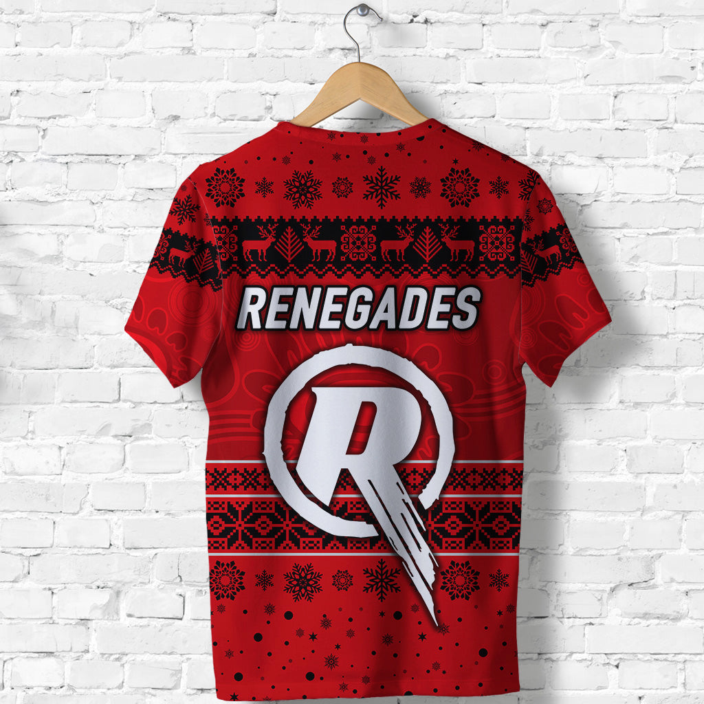 Melbourne Renegades T shirt Christmas Simple Style - Vibe Hoodie Shop
