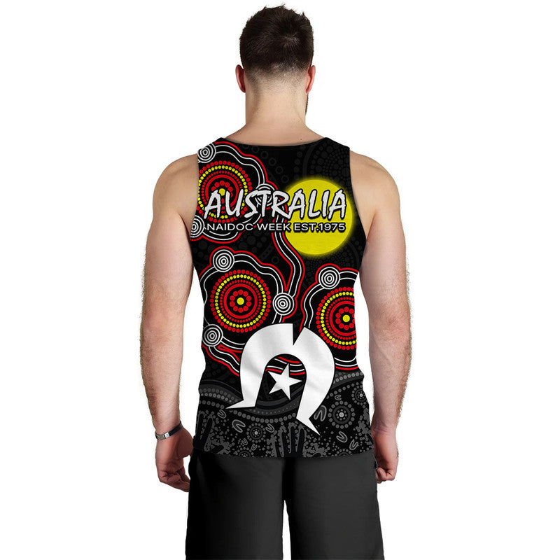 NAIDOC Men Tank Top Aboriginal and Torres Strait Islander - Vibe Hoodie Shop