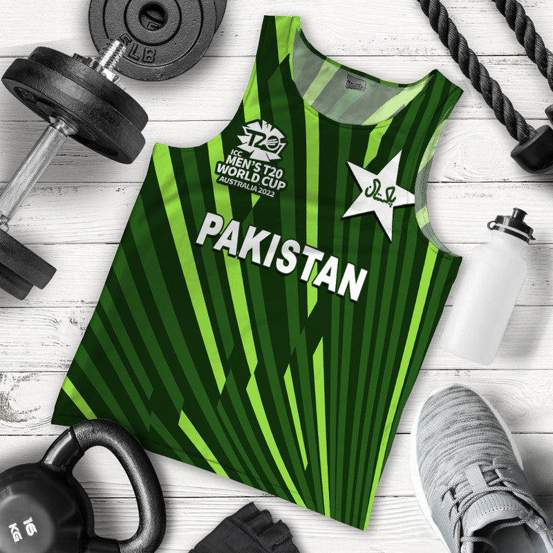 Pakistan Cricket Men's T20 World Cup Men Tank Top - Vibe Hoodie Shop