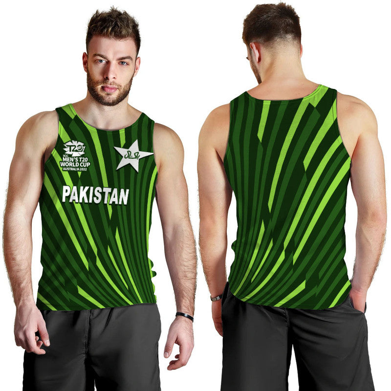 Pakistan Cricket Men's T20 World Cup Men Tank Top - Vibe Hoodie Shop