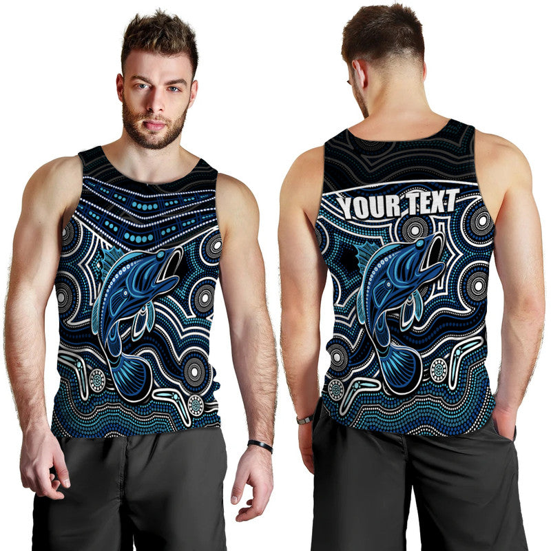 (Custom Personalised) Fishing Aboriginal Men Tank Top No.1 - Vibe Hoodie Shop