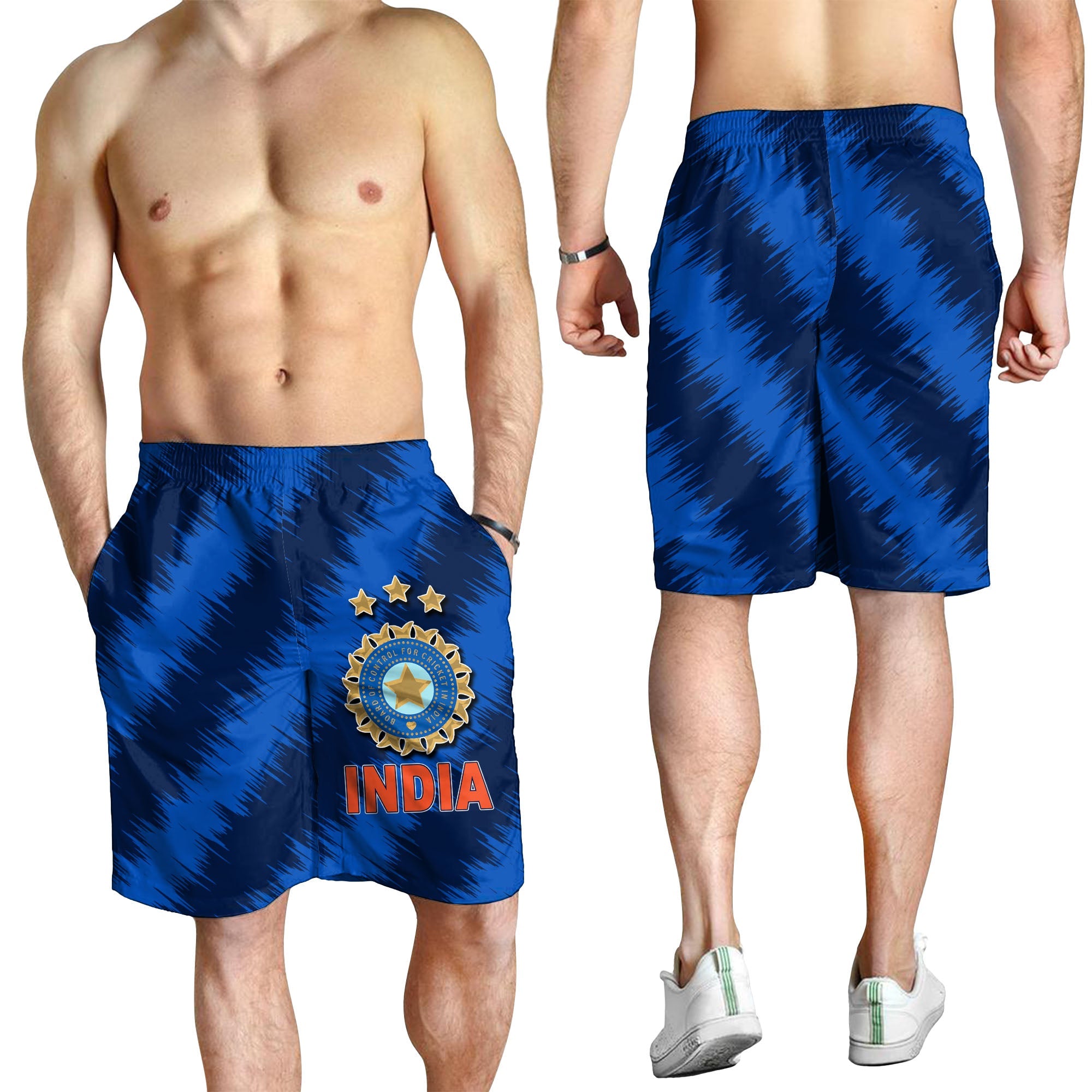 India Cricket Men's T20 World Cup Men Shorts - Vibe Hoodie Shop