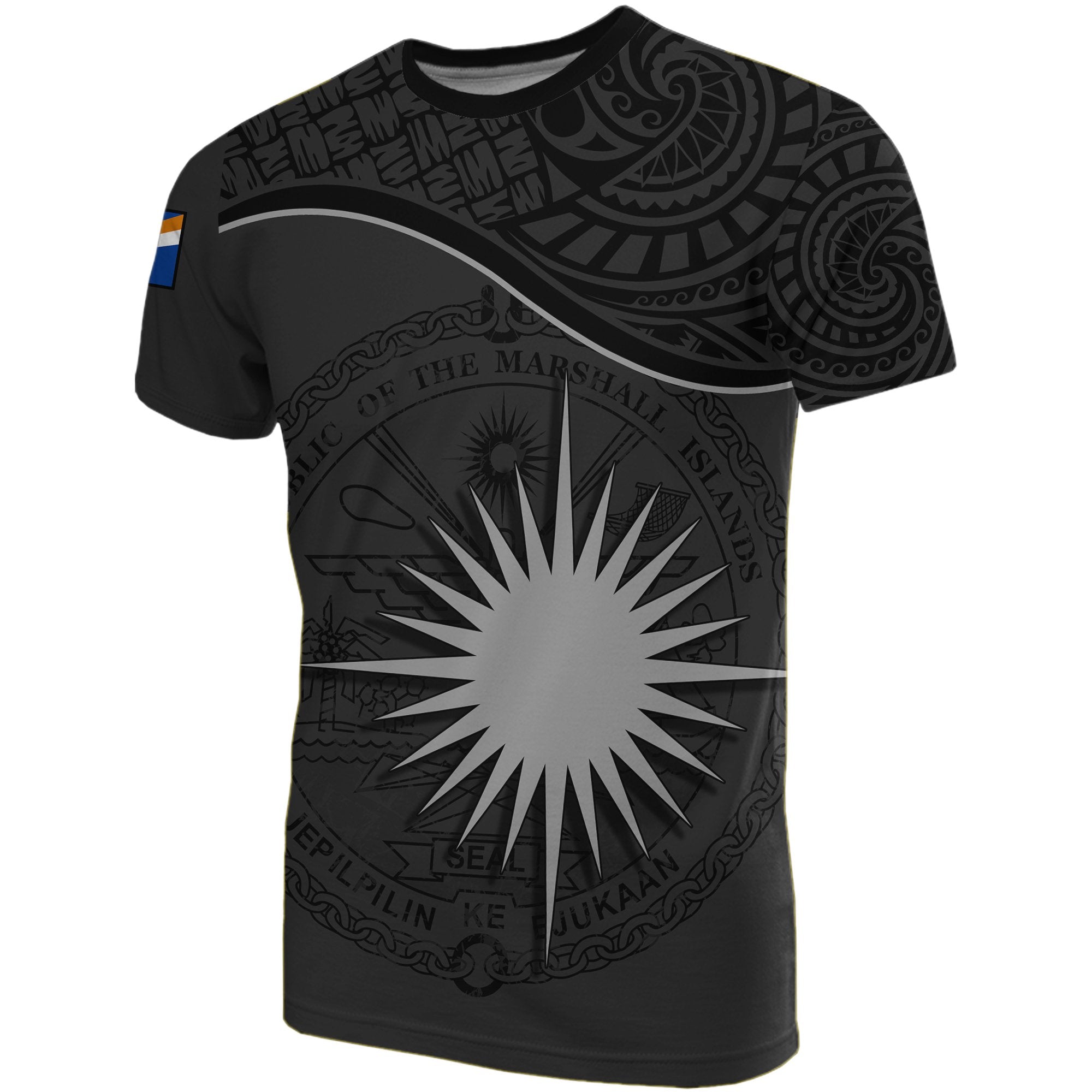 Marshall Islands T shirts Gray - Vibe Hoodie Shop