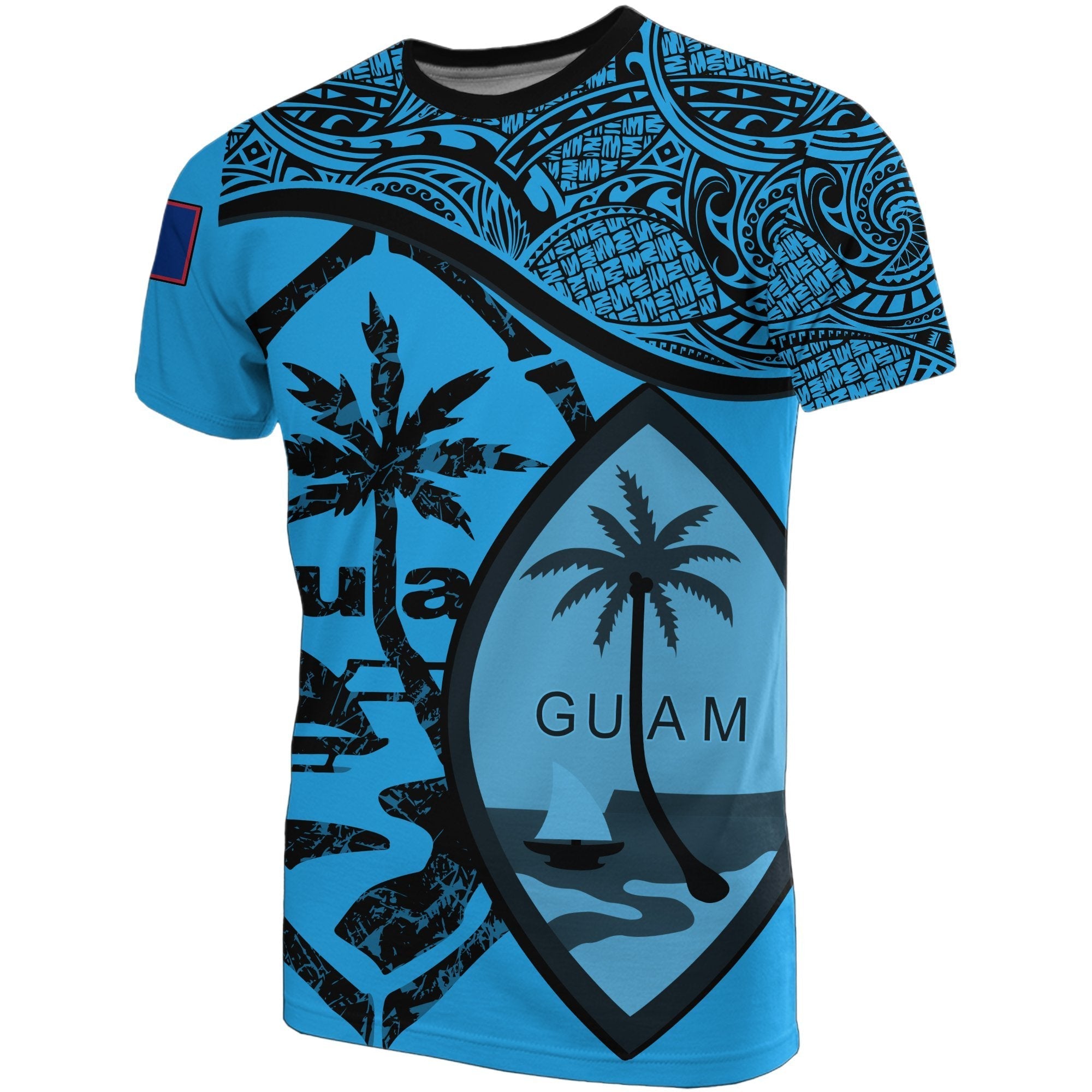 Guam Blue T shirts - Vibe Hoodie Shop