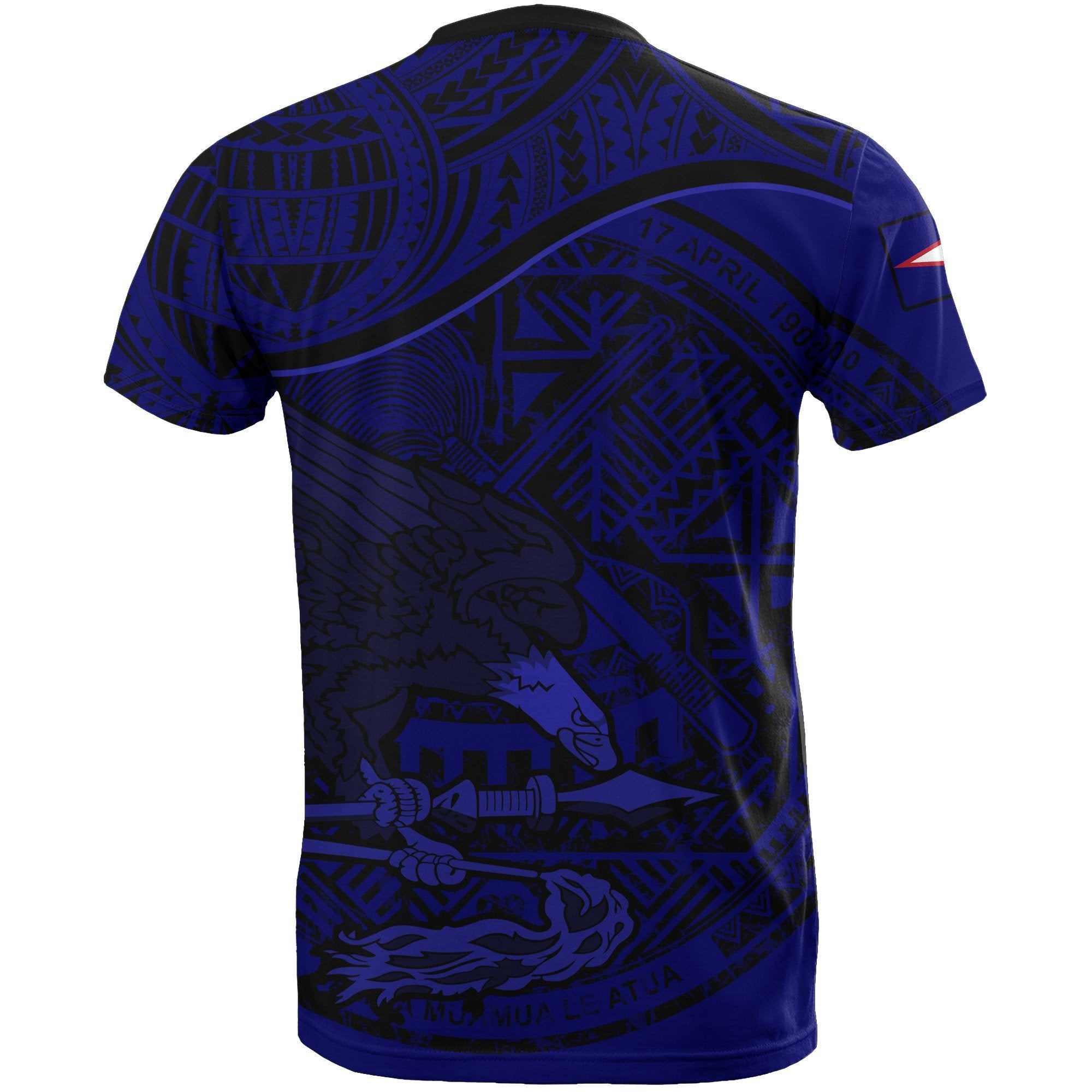 American Samoa Dark Blue T shirts - Vibe Hoodie Shop