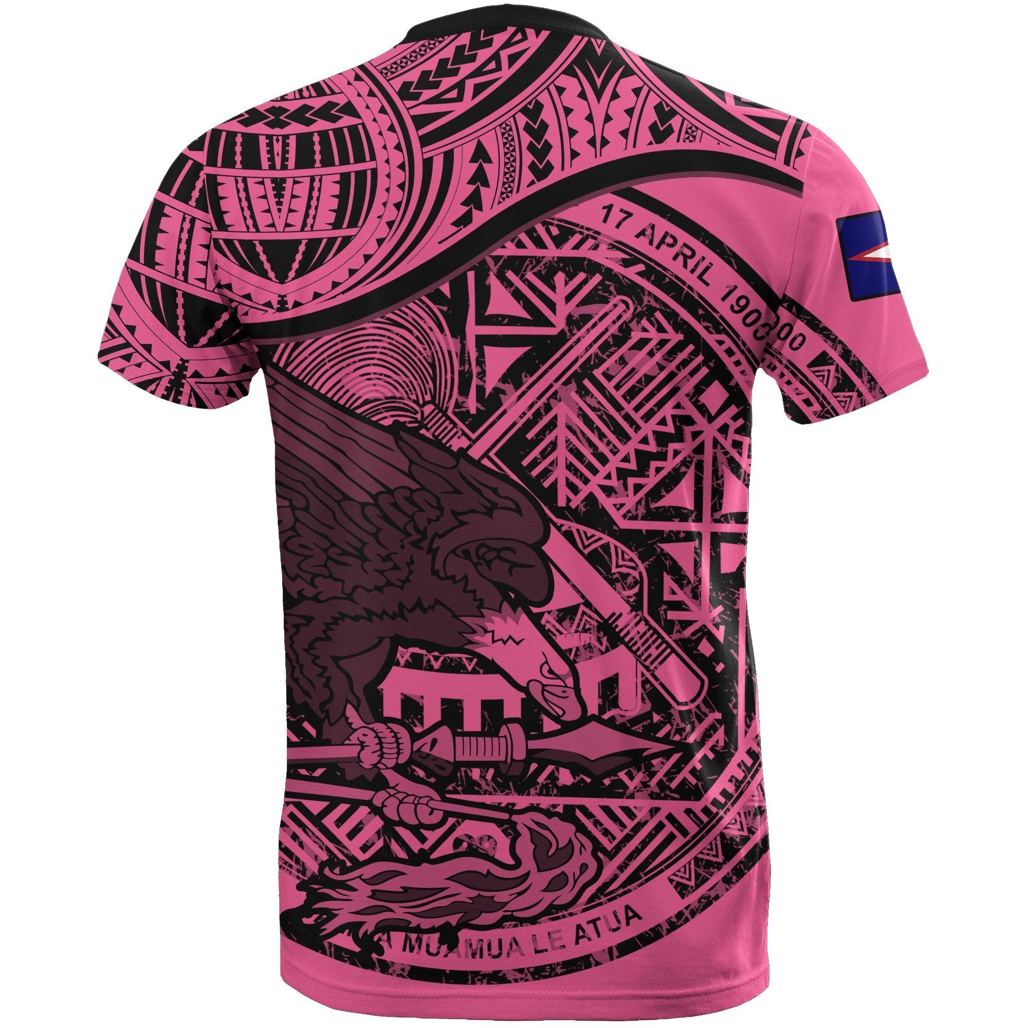 American Samoa Pink T shirts - Vibe Hoodie Shop