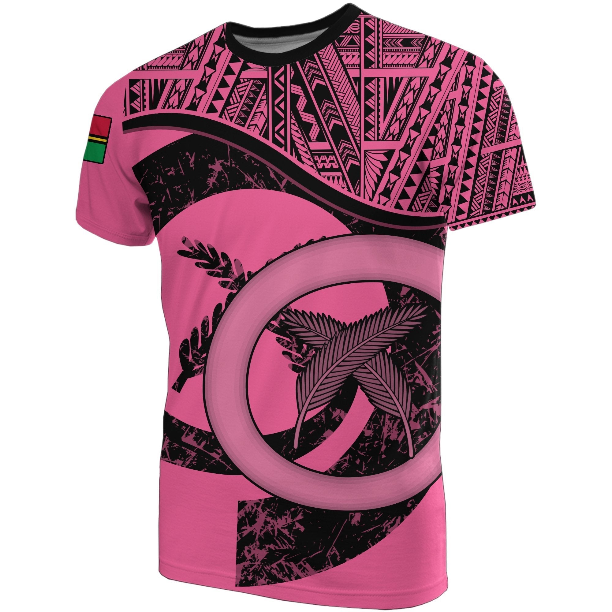 Vanuatu Pink T shirts - Vibe Hoodie Shop