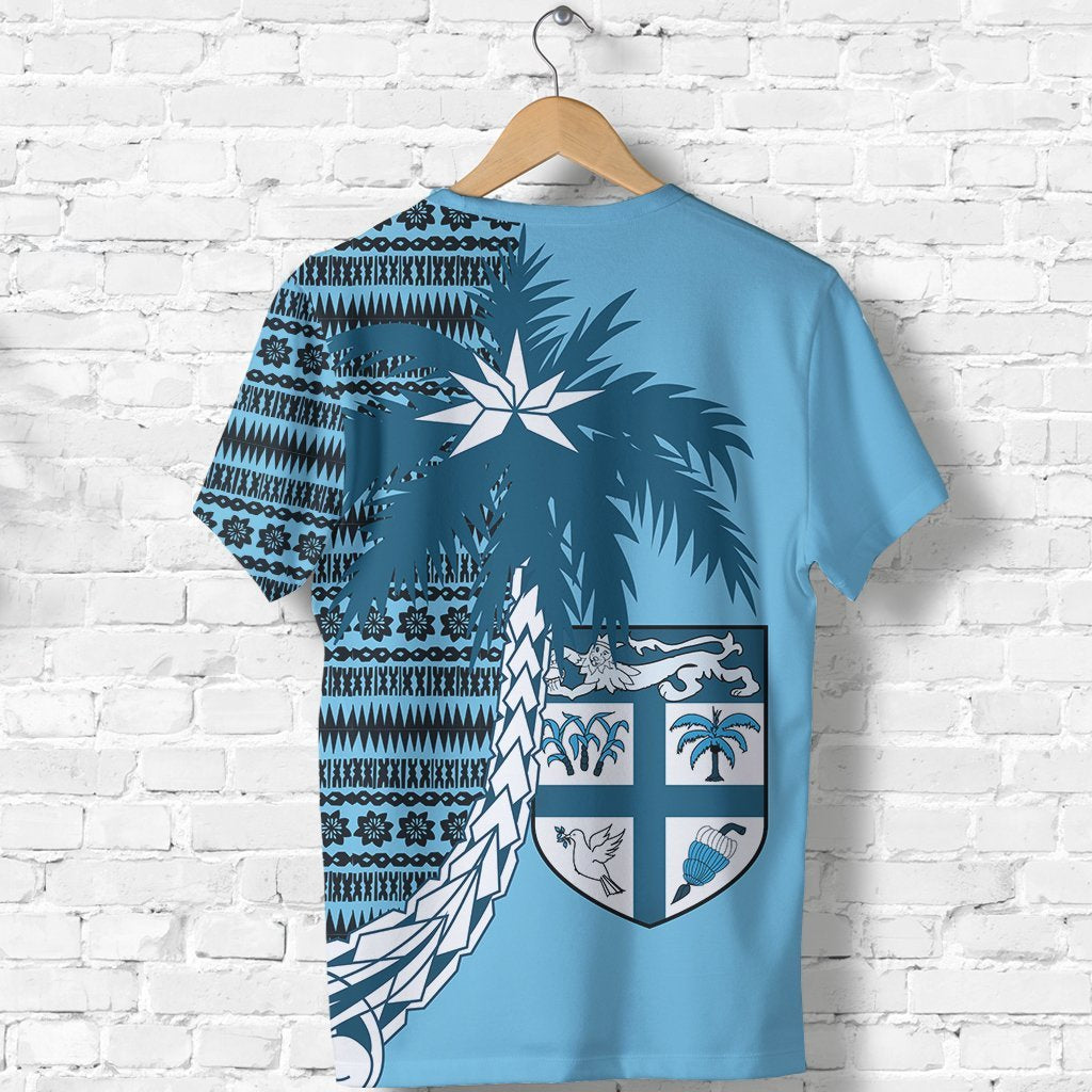 Fiji Tapa Coconut T shirt - Vibe Hoodie Shop