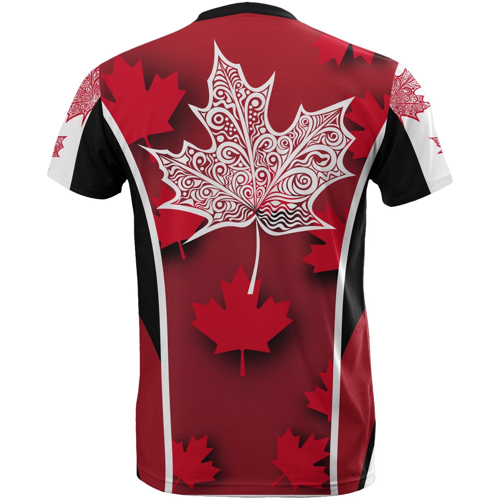 Canada Maple Leaf T shirts (Red) - Vibe Hoodie Shop