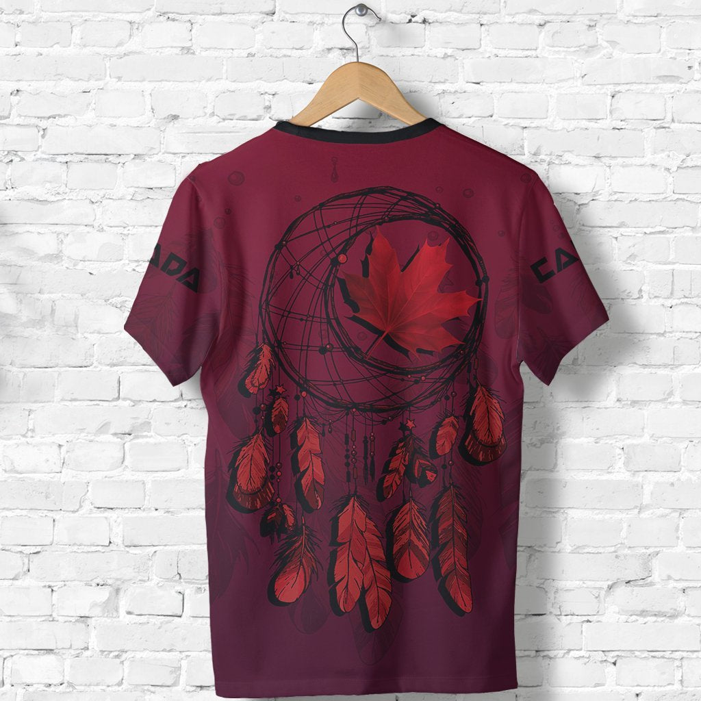 Canada Maple Leaf Dreamcatcher T shirt - Vibe Hoodie Shop