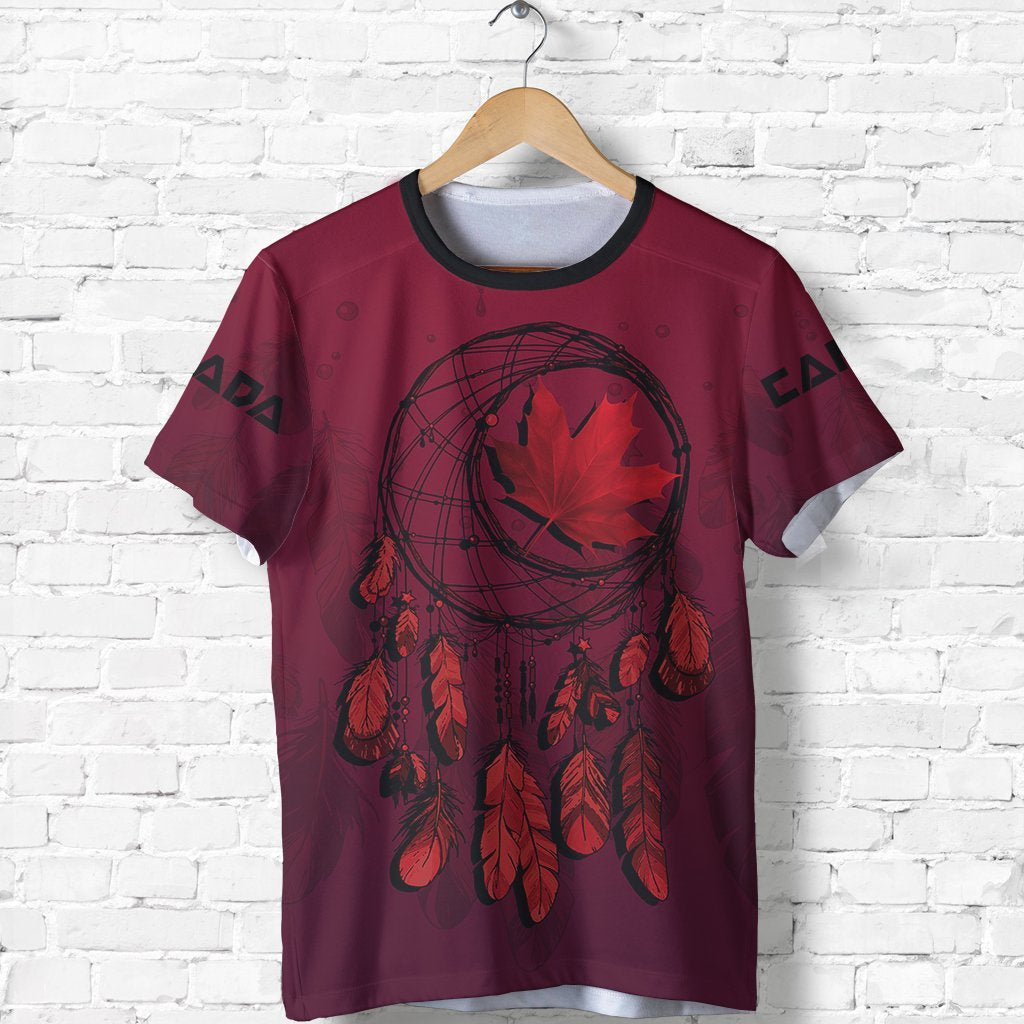 Canada Maple Leaf Dreamcatcher T shirt - Vibe Hoodie Shop