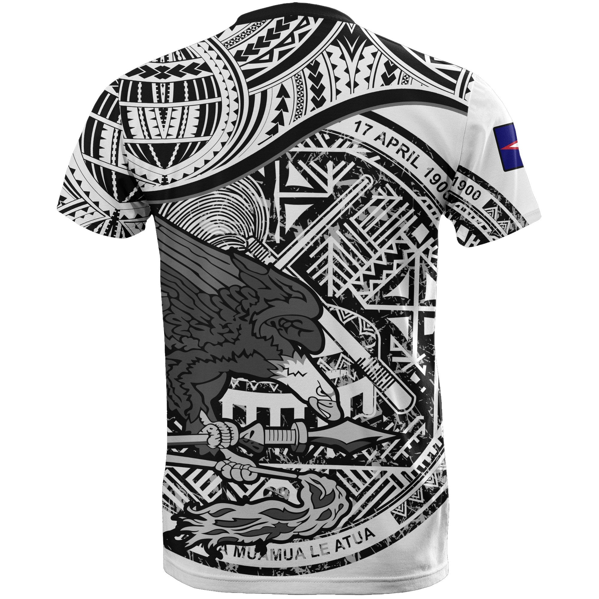 American Samoa White T shirts - Vibe Hoodie Shop