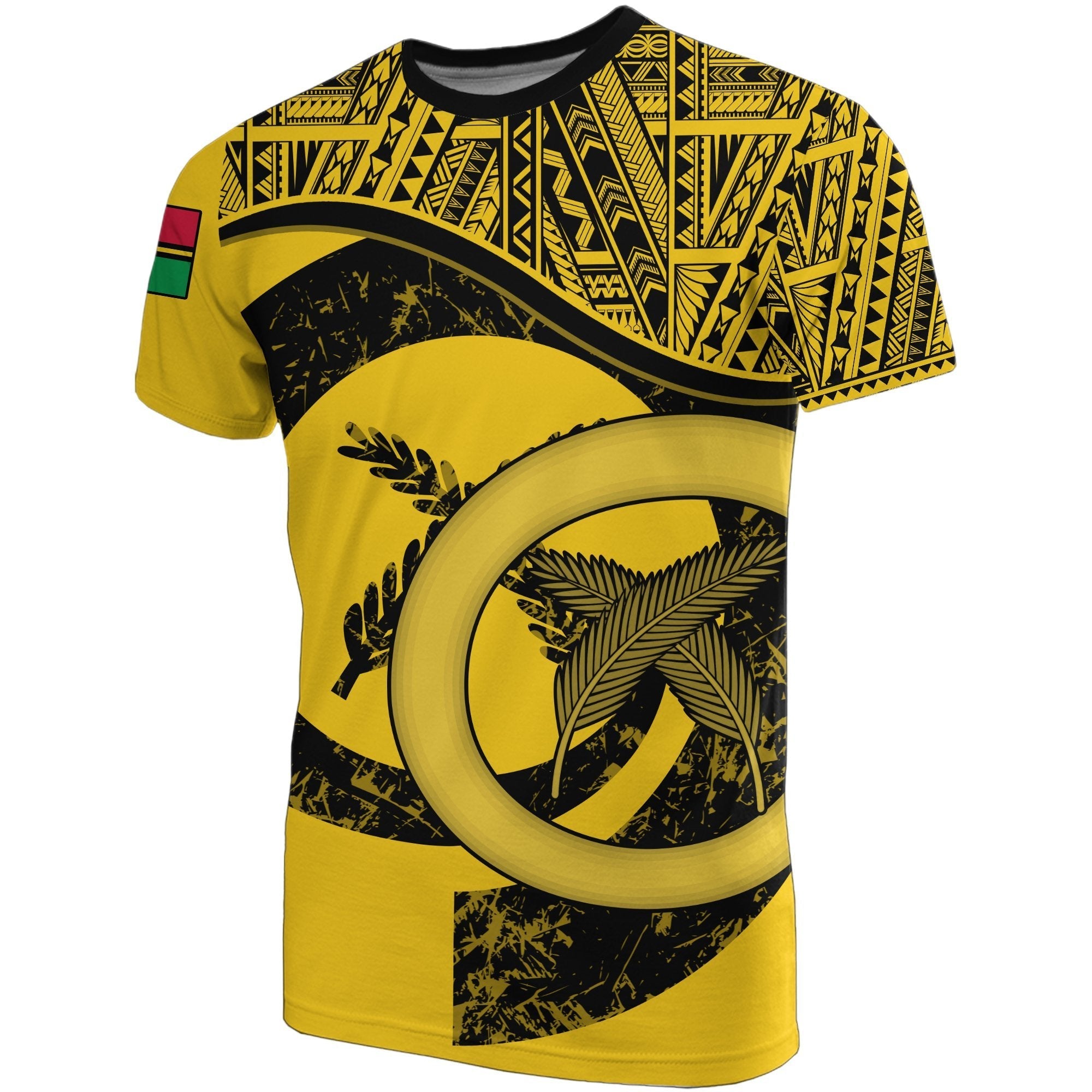 Vanuatu Yellow T shirts - Vibe Hoodie Shop