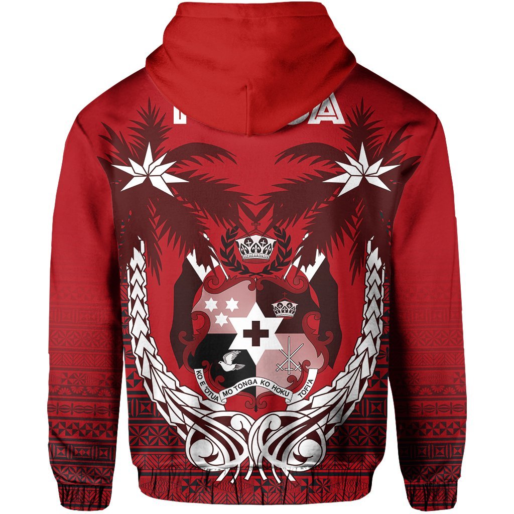 Hoodie Tonga Polynesian Coconut - Vibe Hoodie Shop