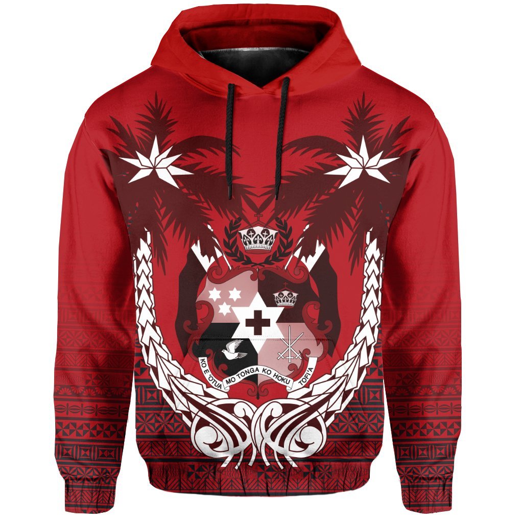 Hoodie Tonga Polynesian Coconut - Vibe Hoodie Shop