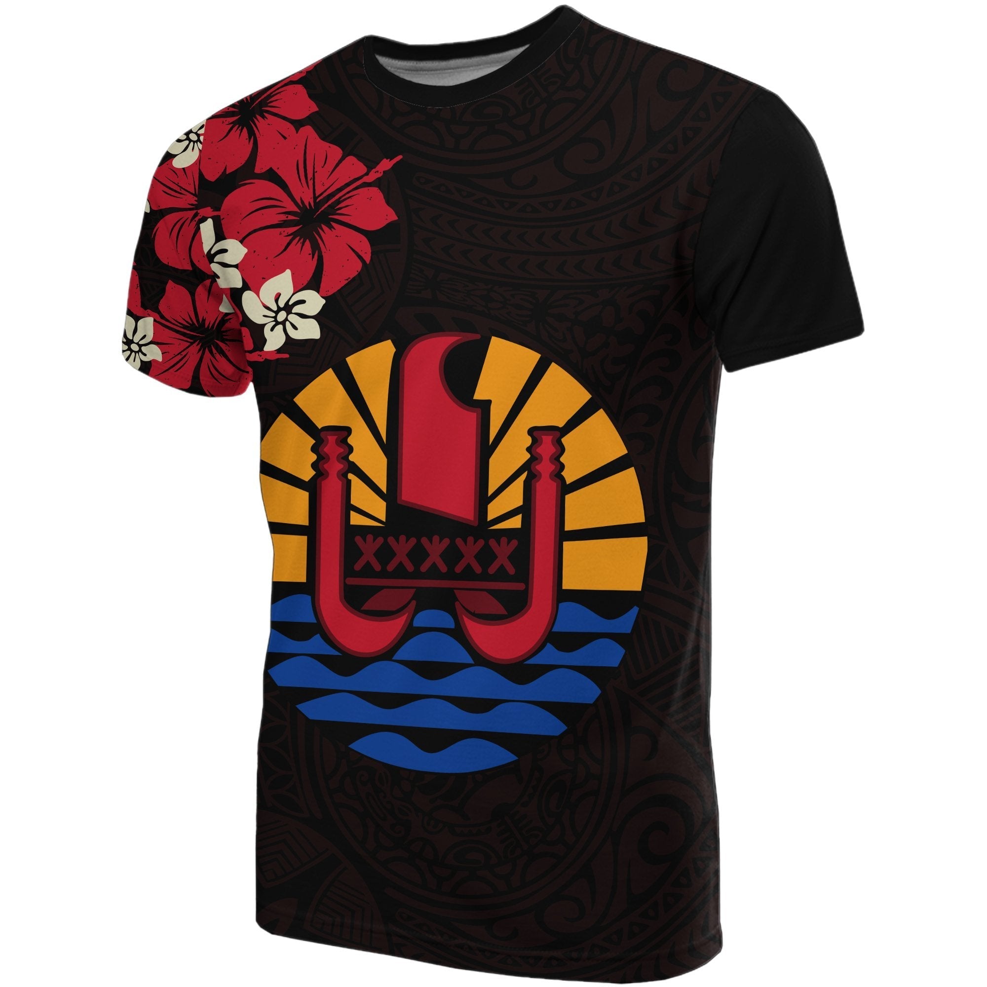 Tahiti Hibiscus Special T shirts - Vibe Hoodie Shop