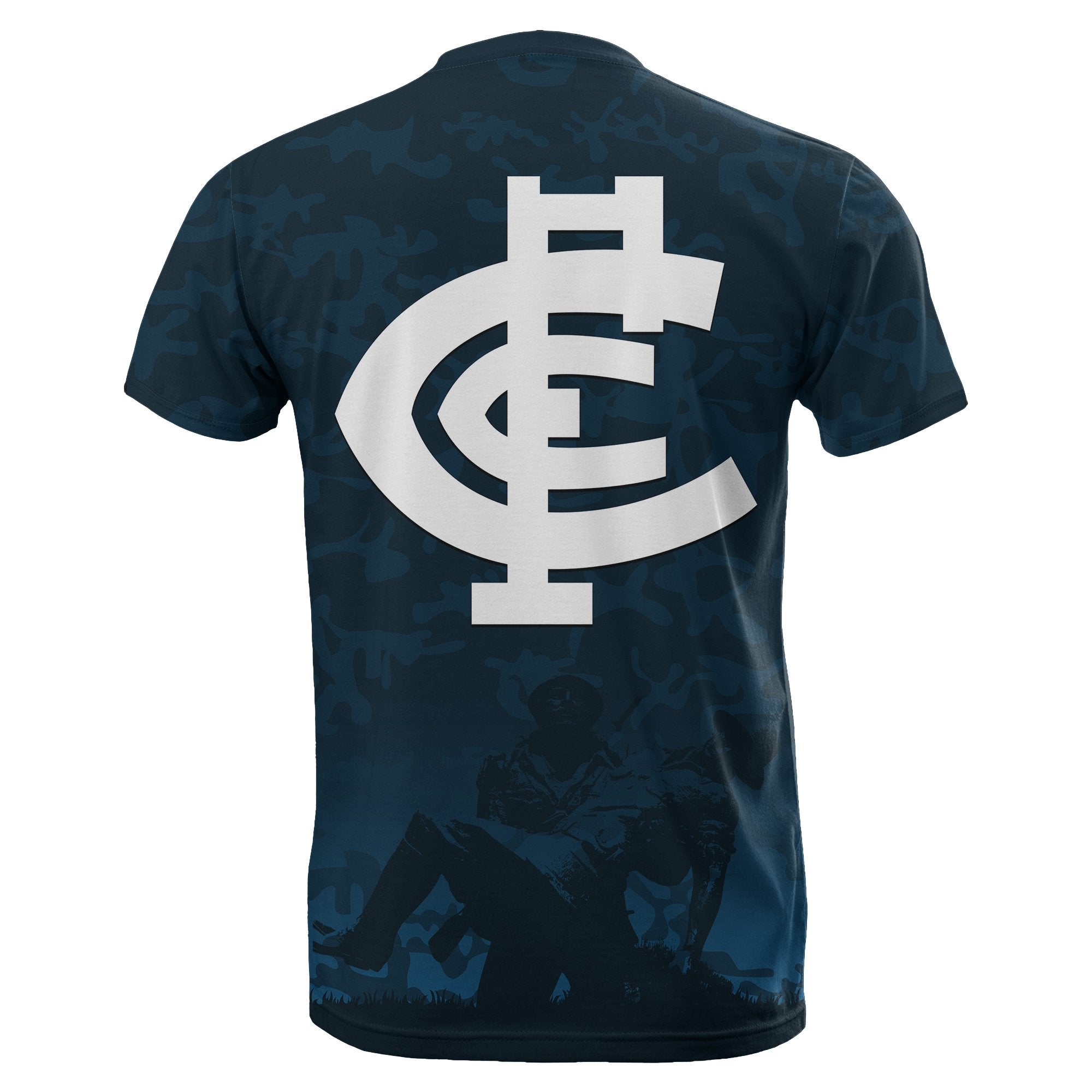 Blues T shirt ANZAC Day - Vibe Hoodie Shop