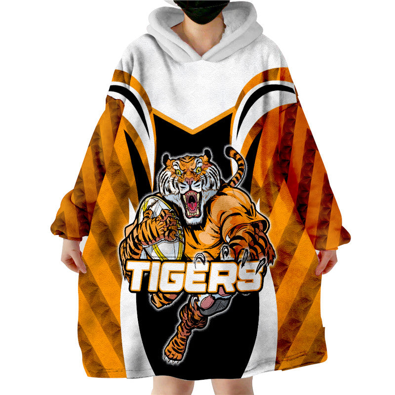 Tigers Rugby Wearable Blanket Hoodie Vibe - Vibe Hoodie Shop