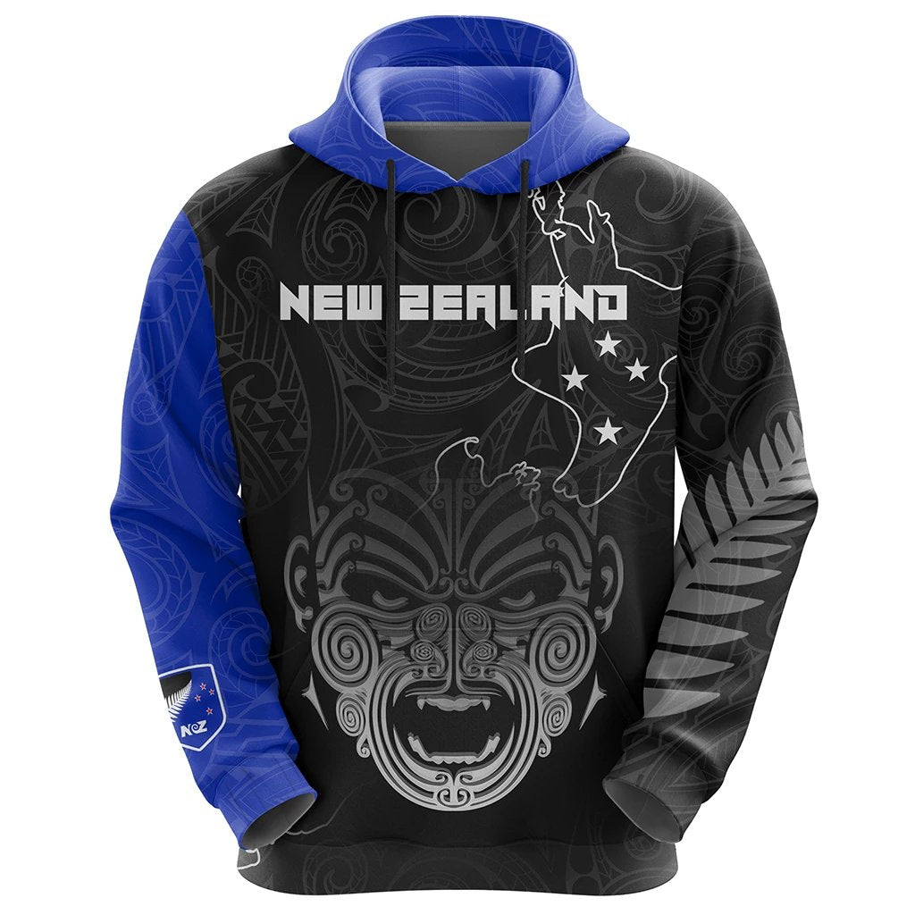 New Zealand Maori Ta Moko Hoodie - Vibe Hoodie Shop