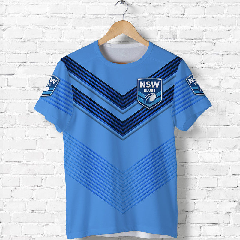 New South Wales Blues T shirt Simple Style - Vibe Hoodie Shop