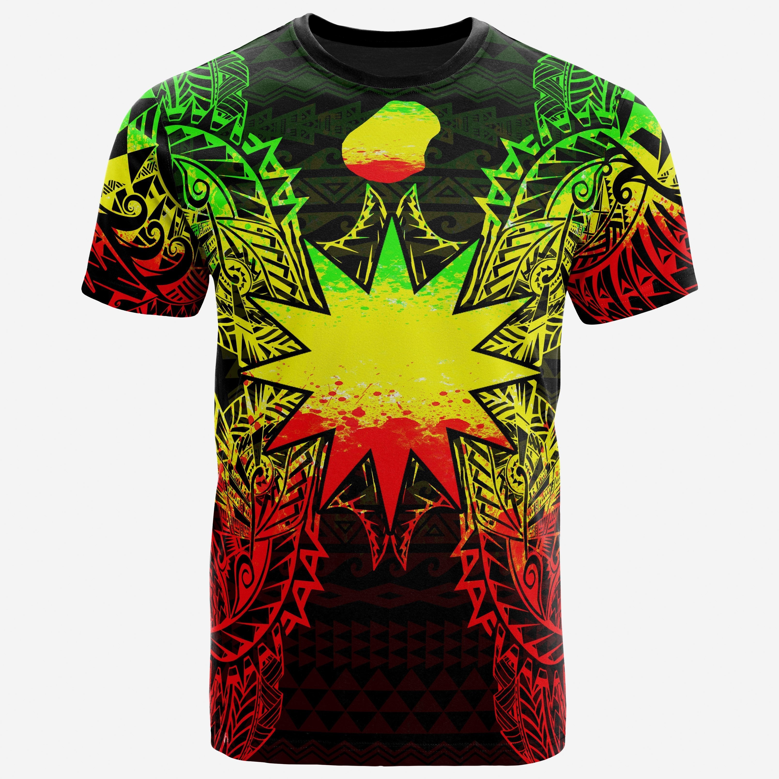 Vibe Hoodie Nauru All T shirt - Nauru FLag Map Polynesian Tattoo Reggae - Vibe Hoodie Shop