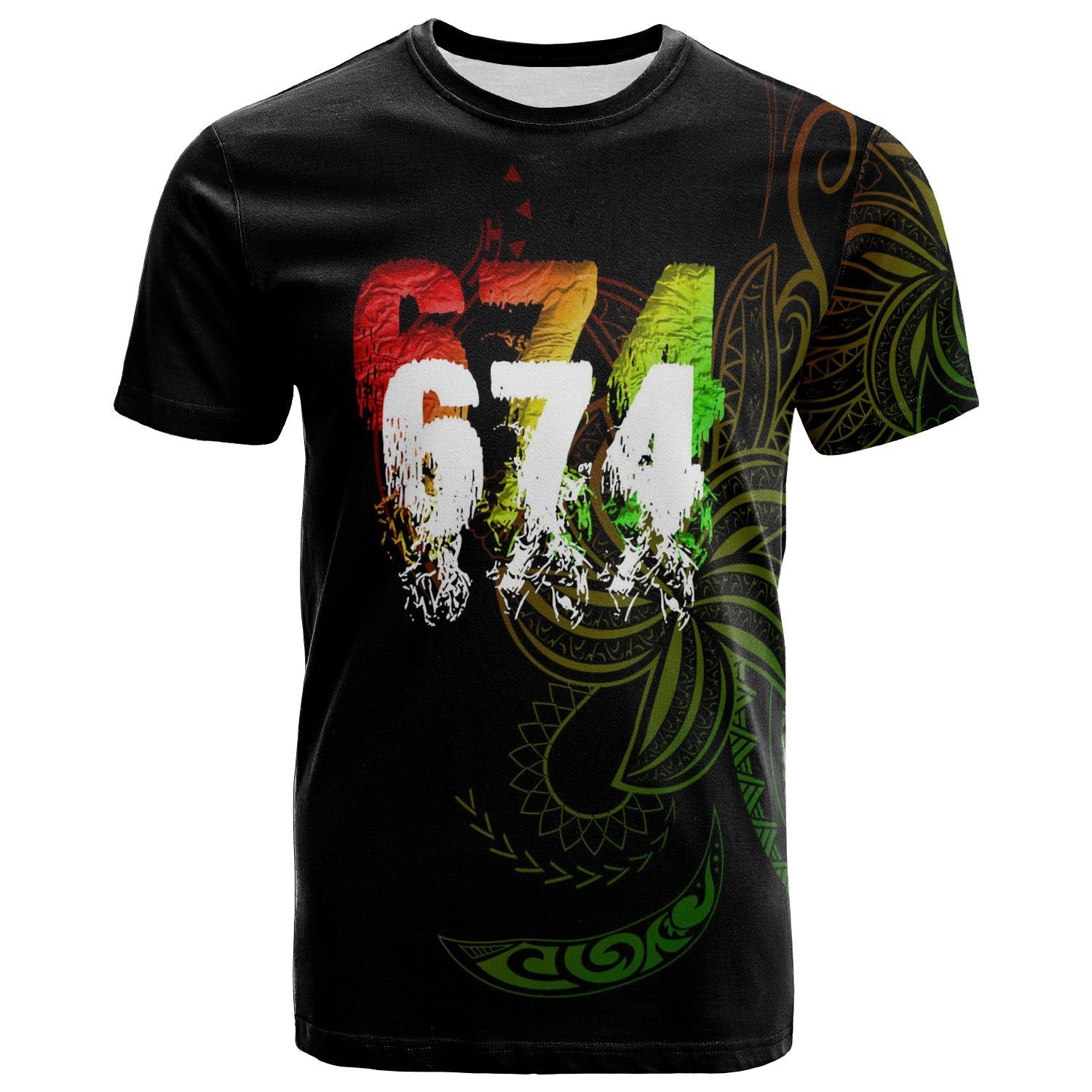 Nauru T shirt - Country Code With Seal - Vibe Hoodie Shop