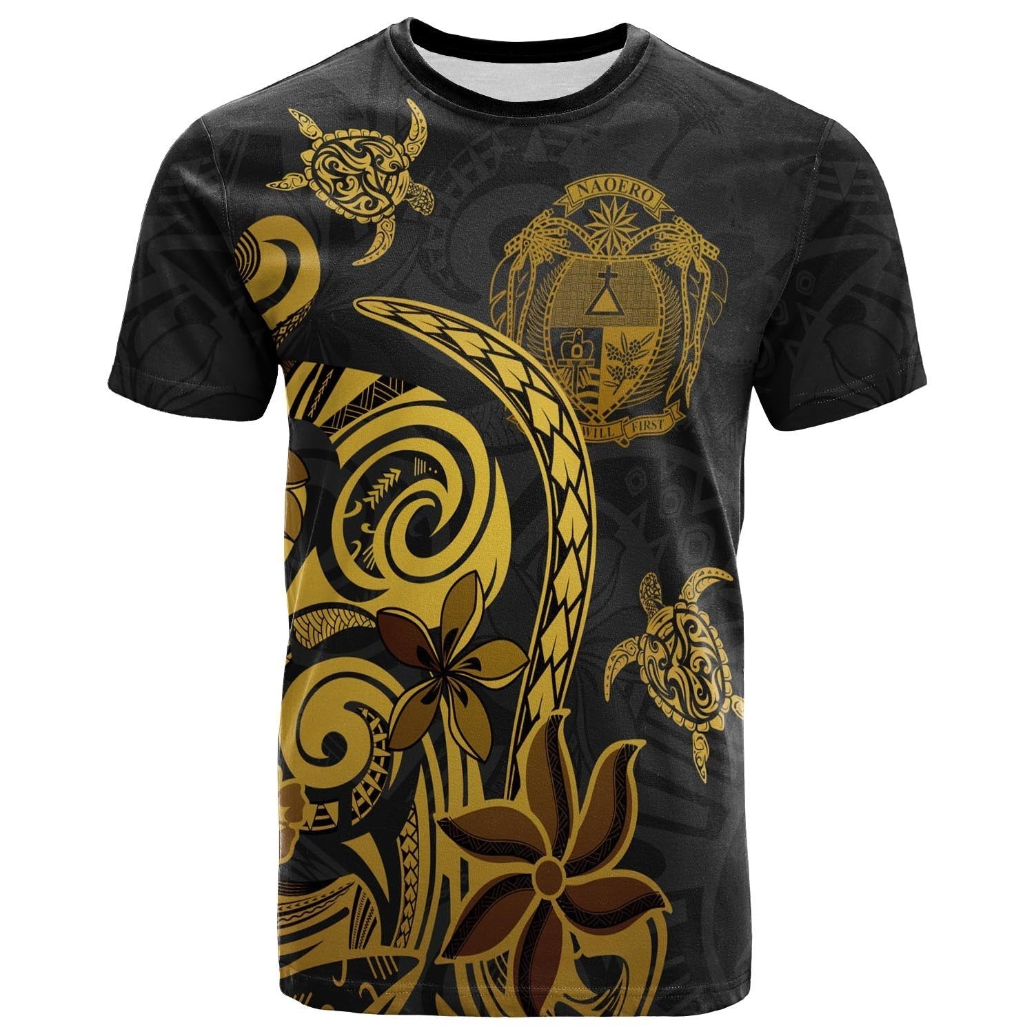Nauru T shirt - Folk Style - Vibe Hoodie Shop
