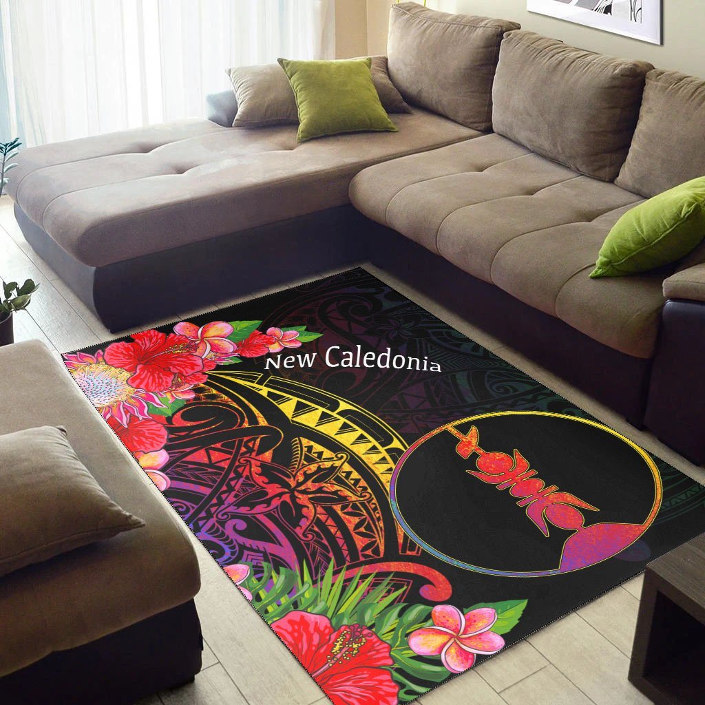 New Caledonia Area Rug - Tropical Hippie Style - Vibe Hoodie Shop