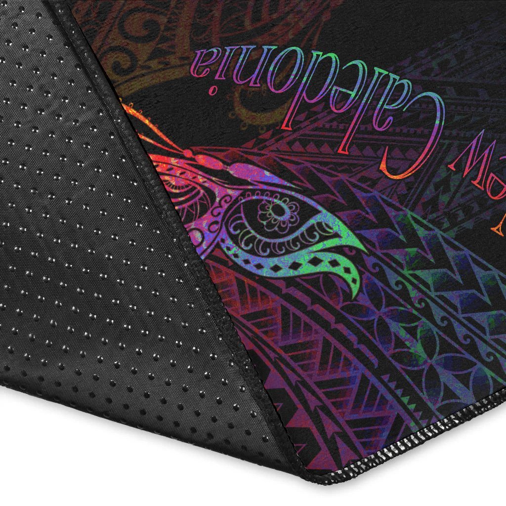 New Caledonia Area Rug - Butterfly Polynesian Style - Vibe Hoodie Shop
