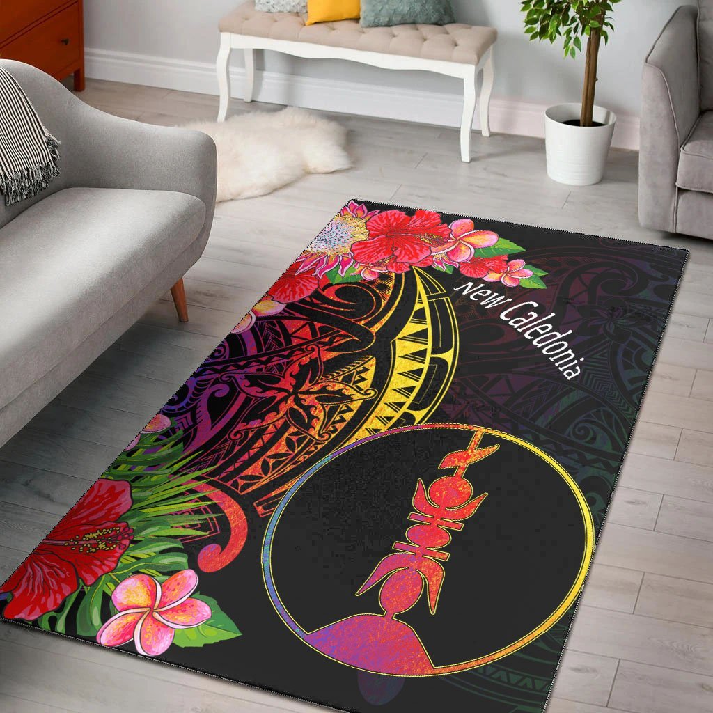 New Caledonia Area Rug - Tropical Hippie Style - Vibe Hoodie Shop